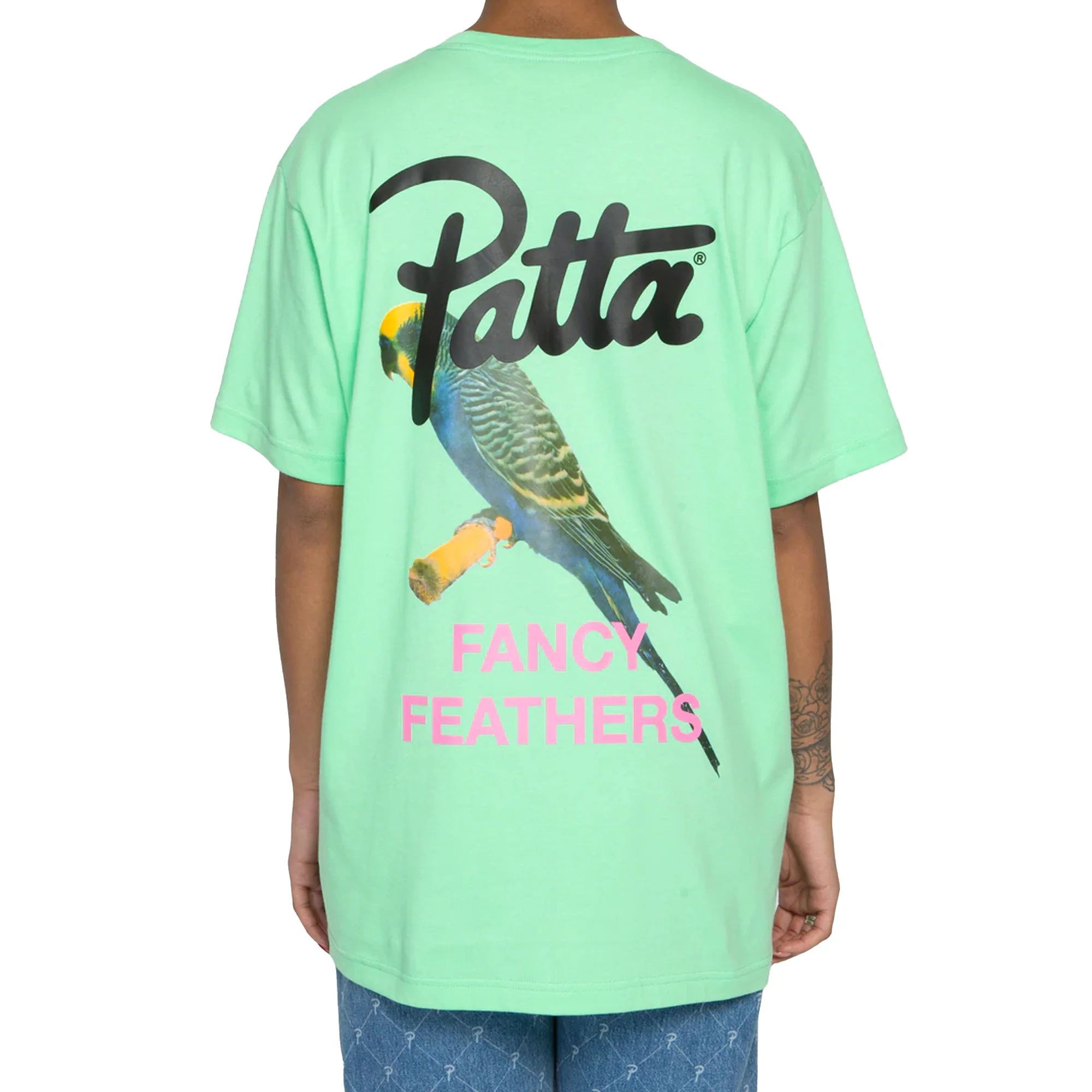 Patta Mens Fancy Feathers T-Shirt 'Spring Bouquet' - Image 4