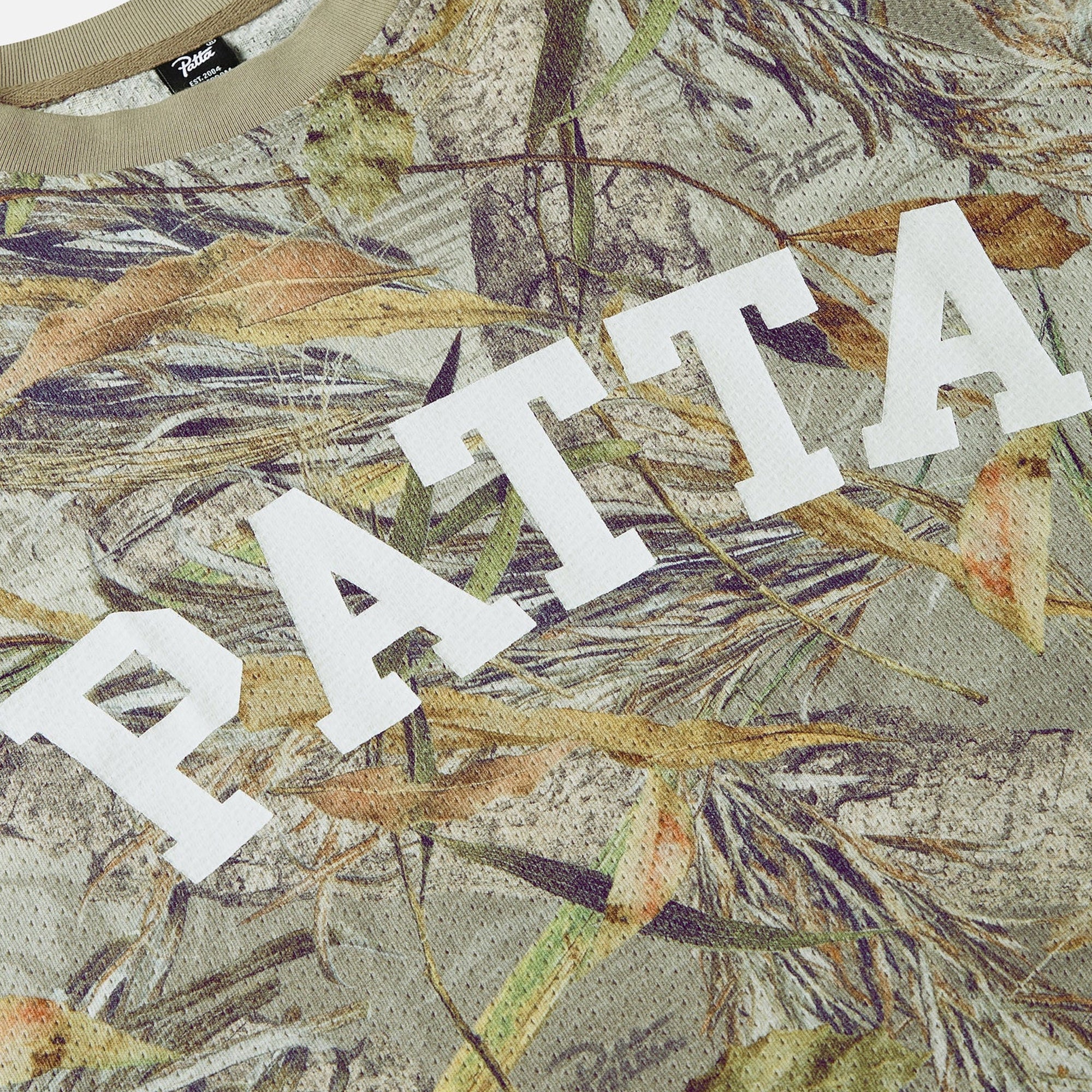 Patta Mens Nature Print Longsleeve Mesh Jersey - Image 3