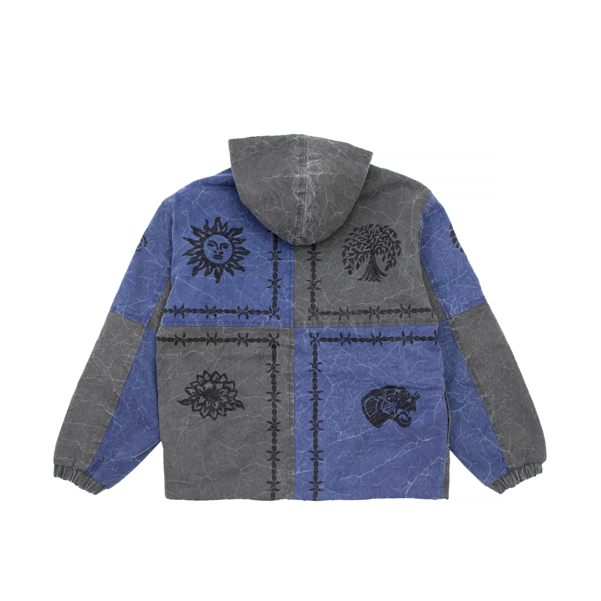Patta Mens Symbols Zip Hooded Jacket - Image 2