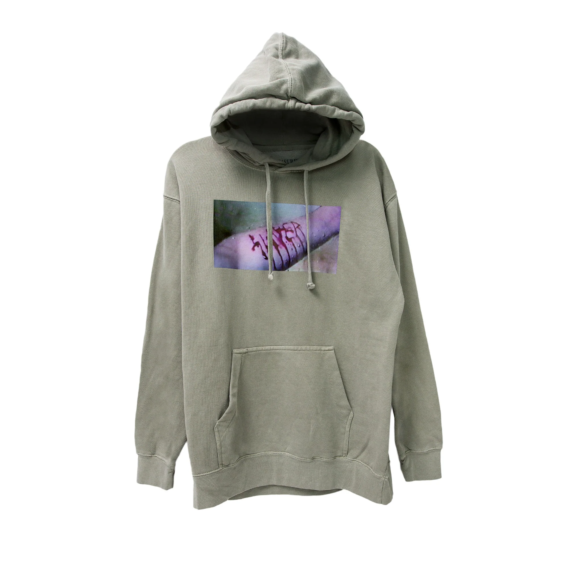 Pleasures Blood Hoody - Olive