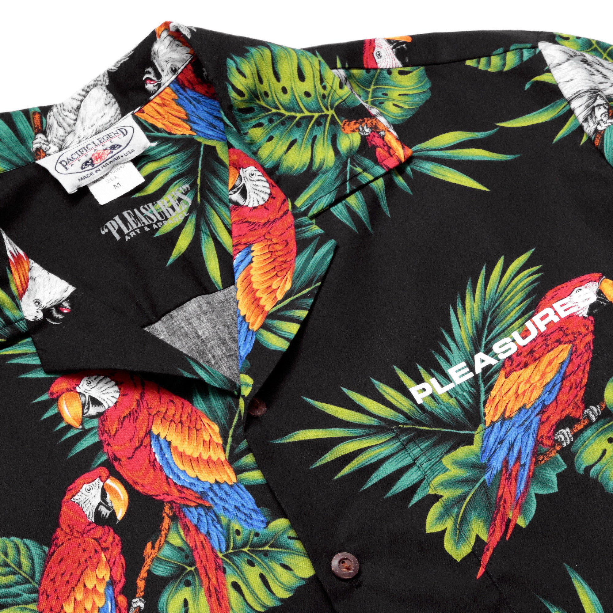 Pleasures Lick Hawaiian Shirt - Floral - Image 3