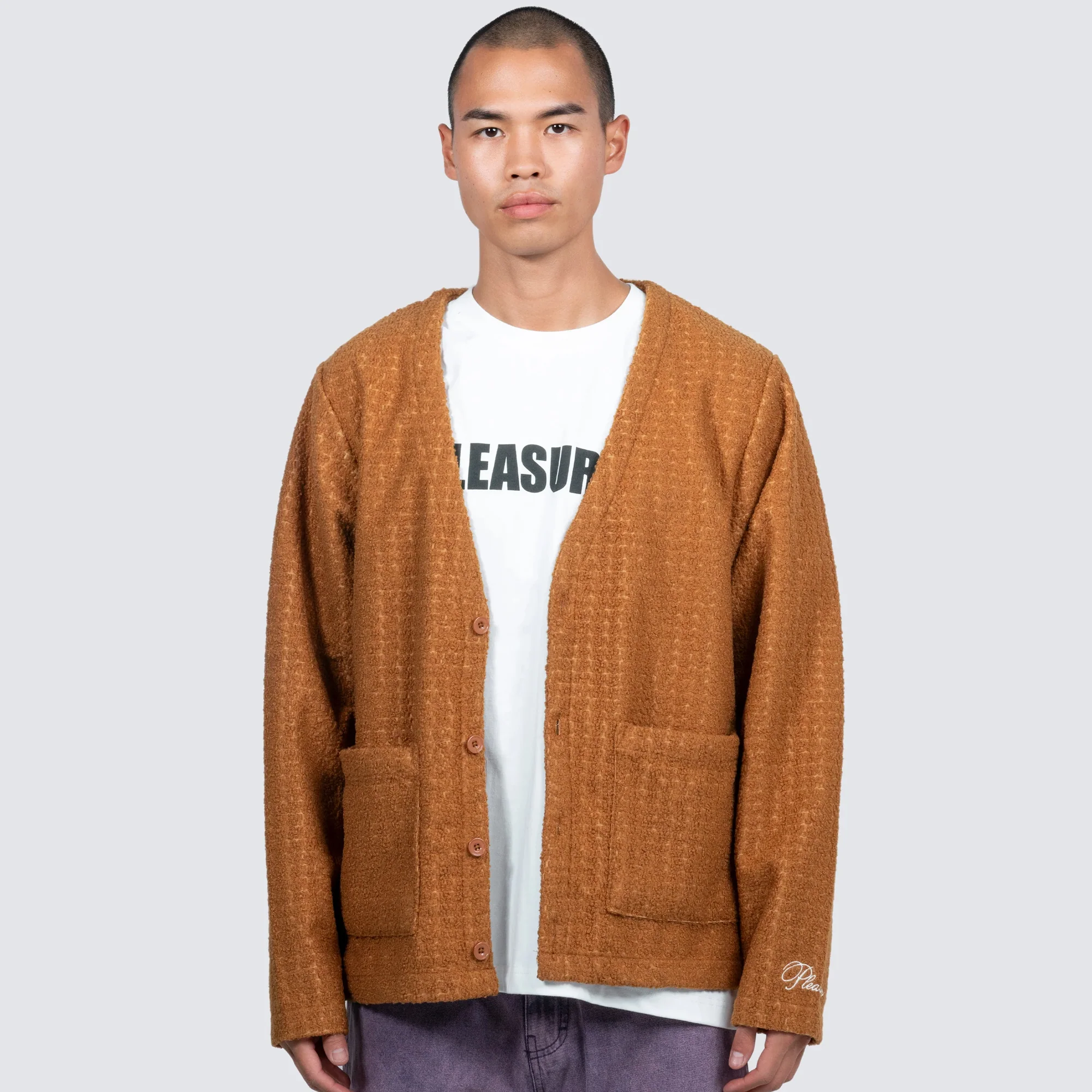 Pleasures Mens Boredom Cardigan - Image 2