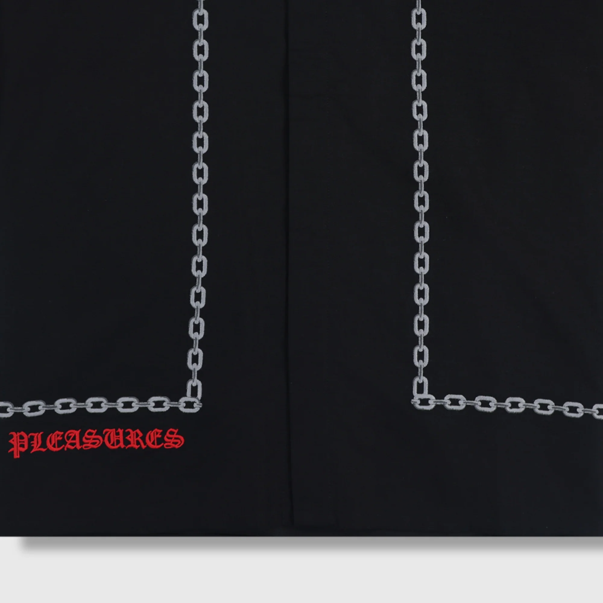 Pleasures Mens Chain Button Up Shirt - Image 4