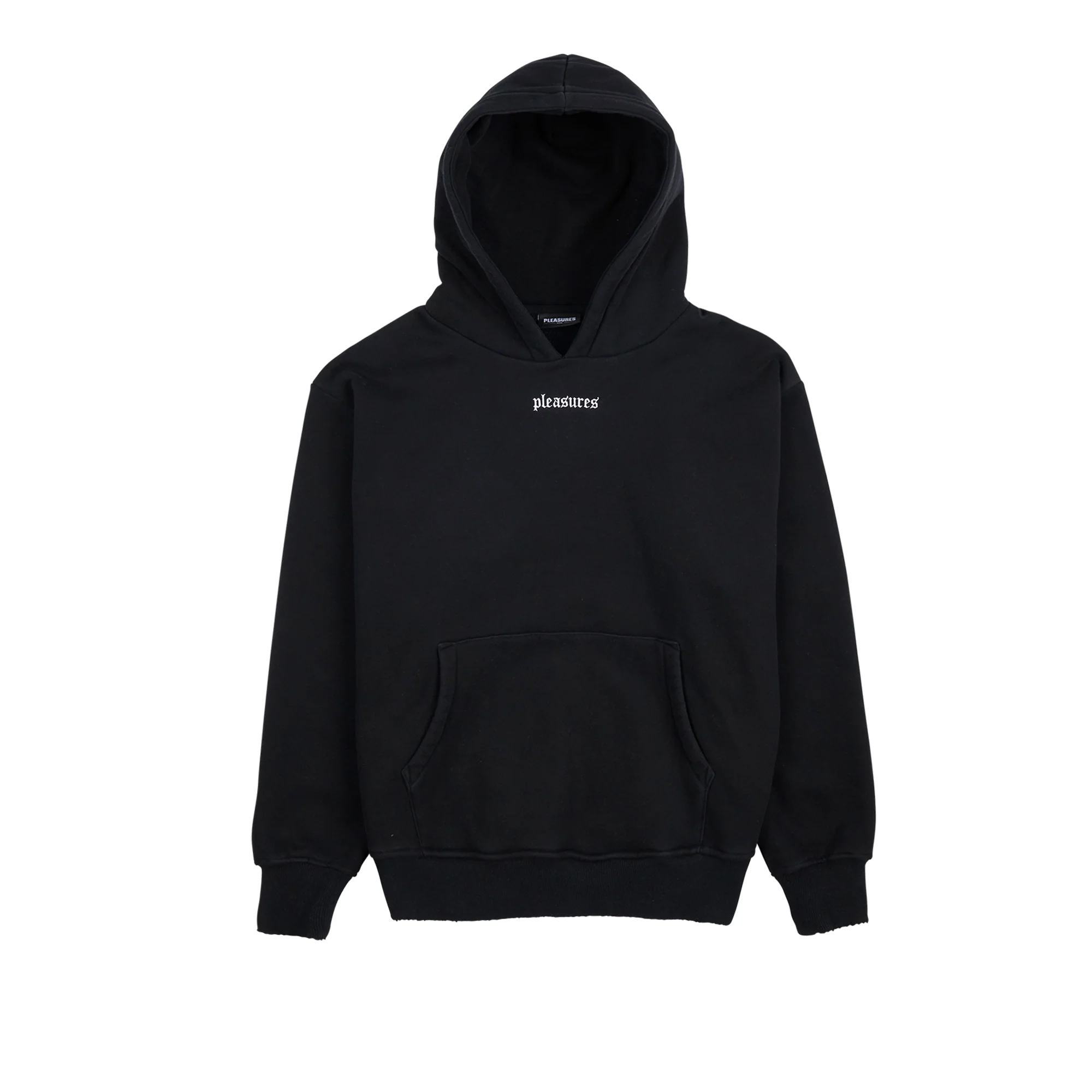 Pleasures Mens Crawler Hoodie 'Black'