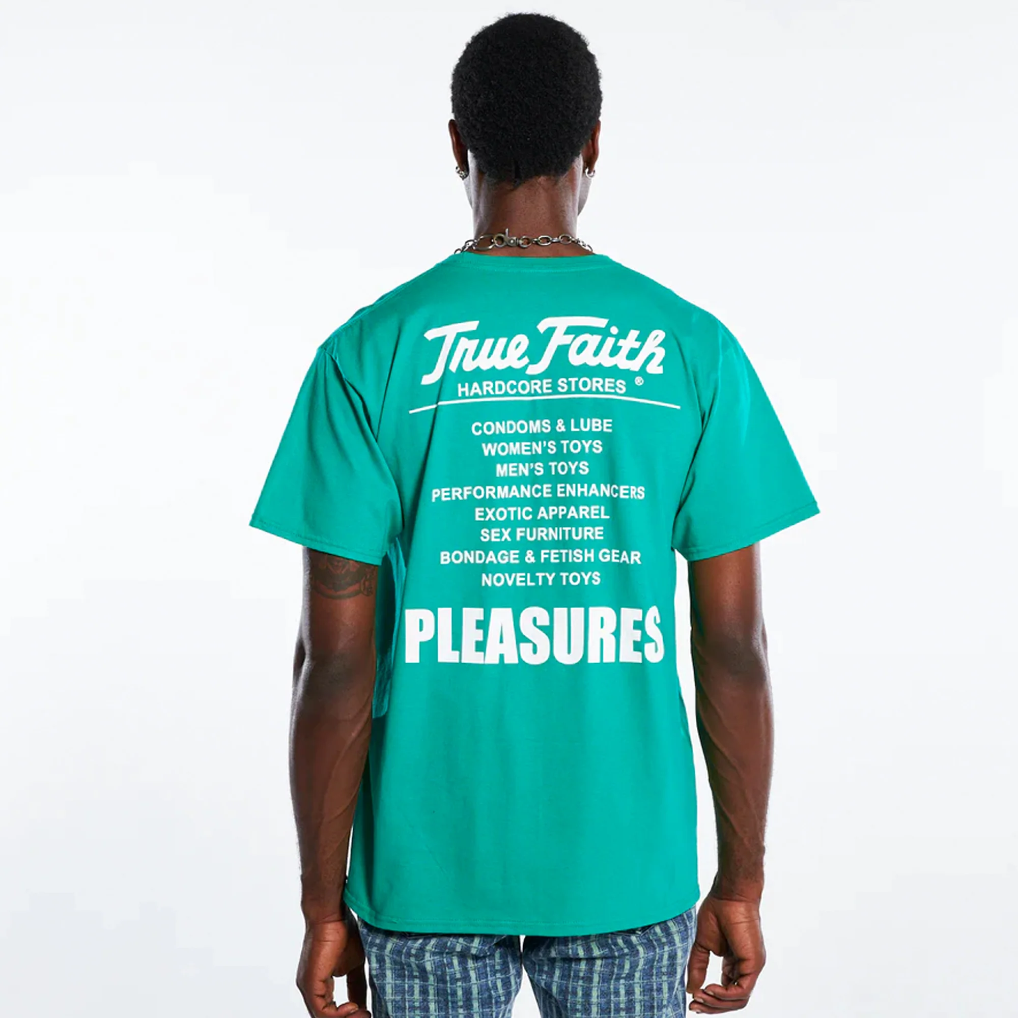 Pleasures Mens Faith SS Tee - Image 2