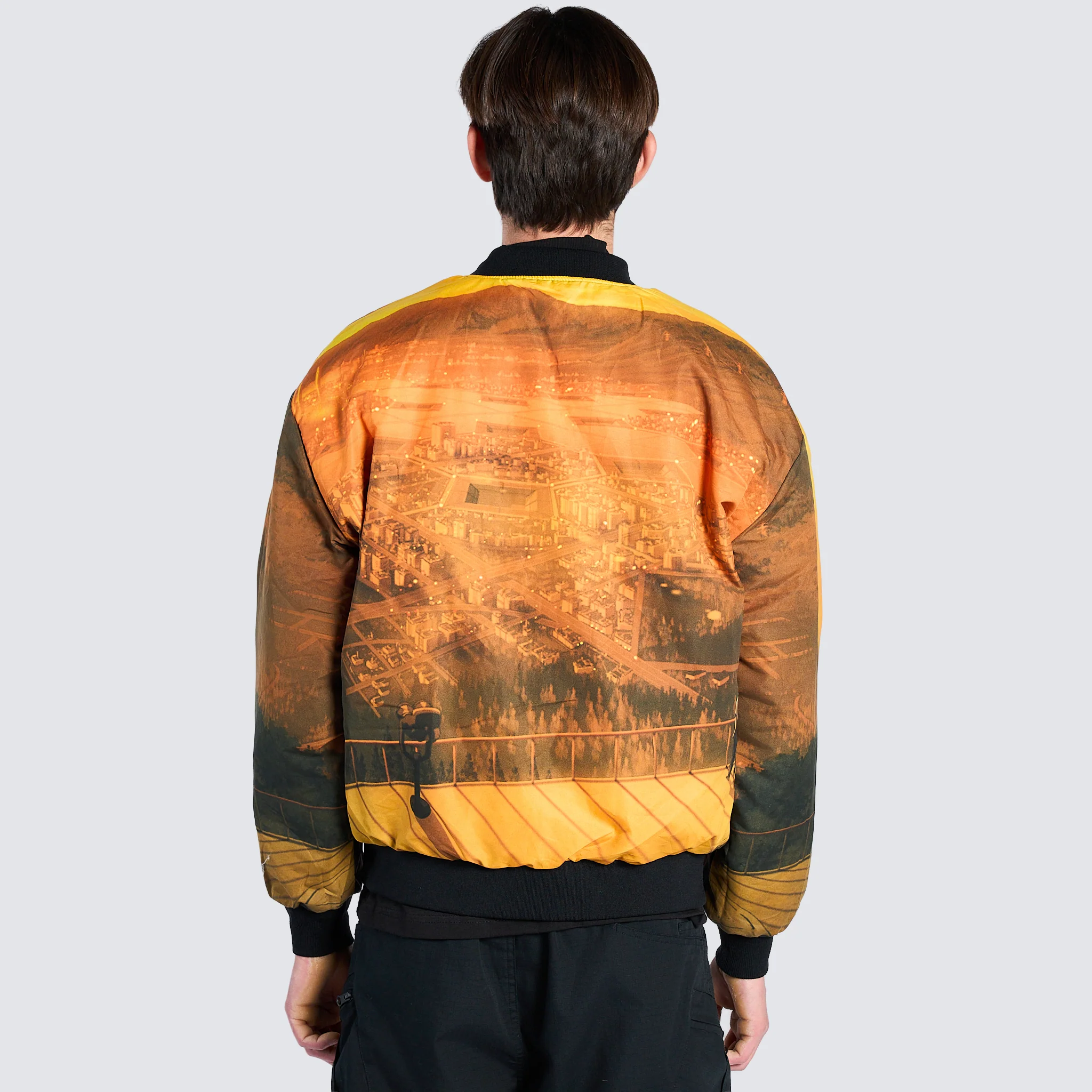 Pleasures x Evangelion Mens Humanoid Reversible Bomber - Image 5