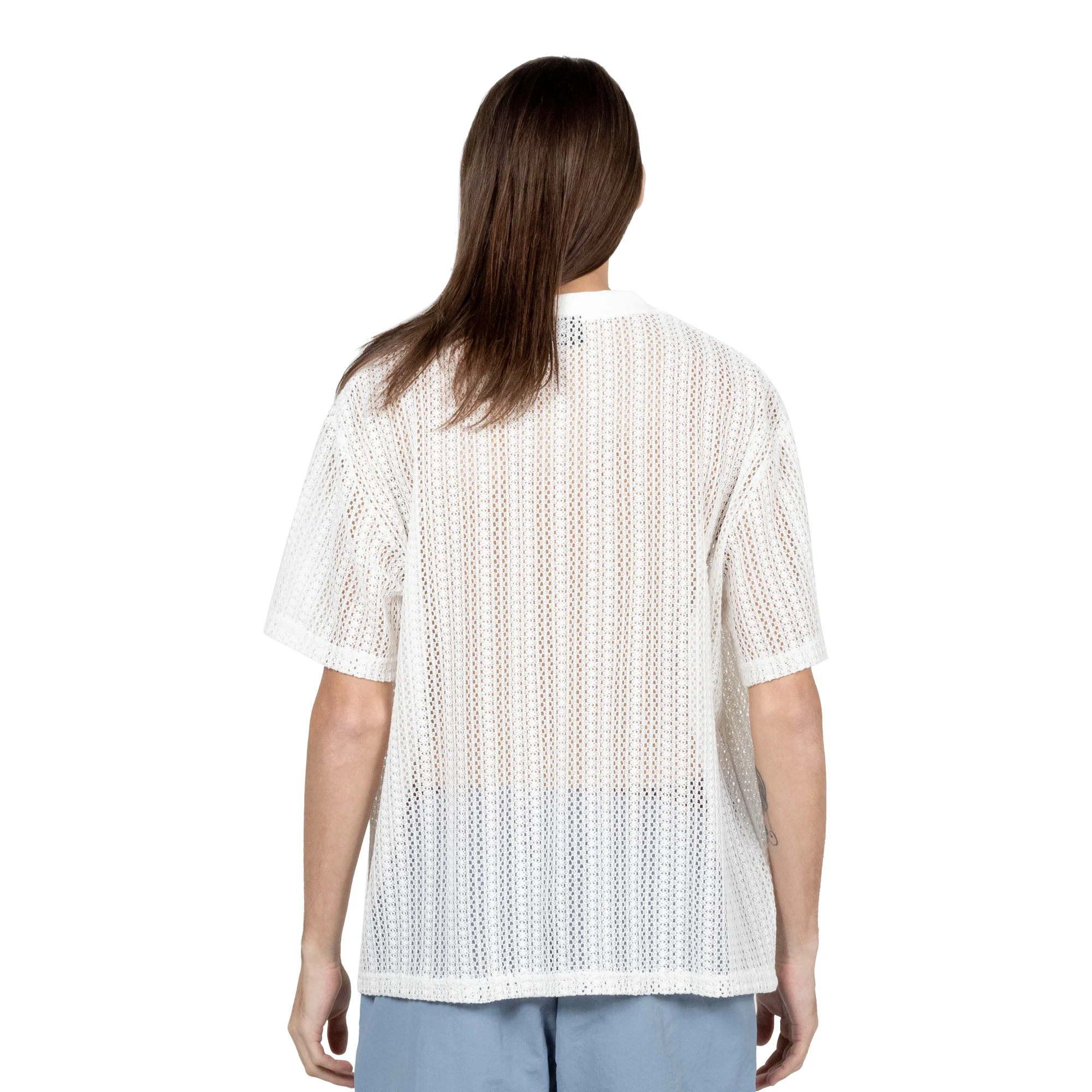 Pleasures Mens Impact Mesh SS Shirt - Image 4
