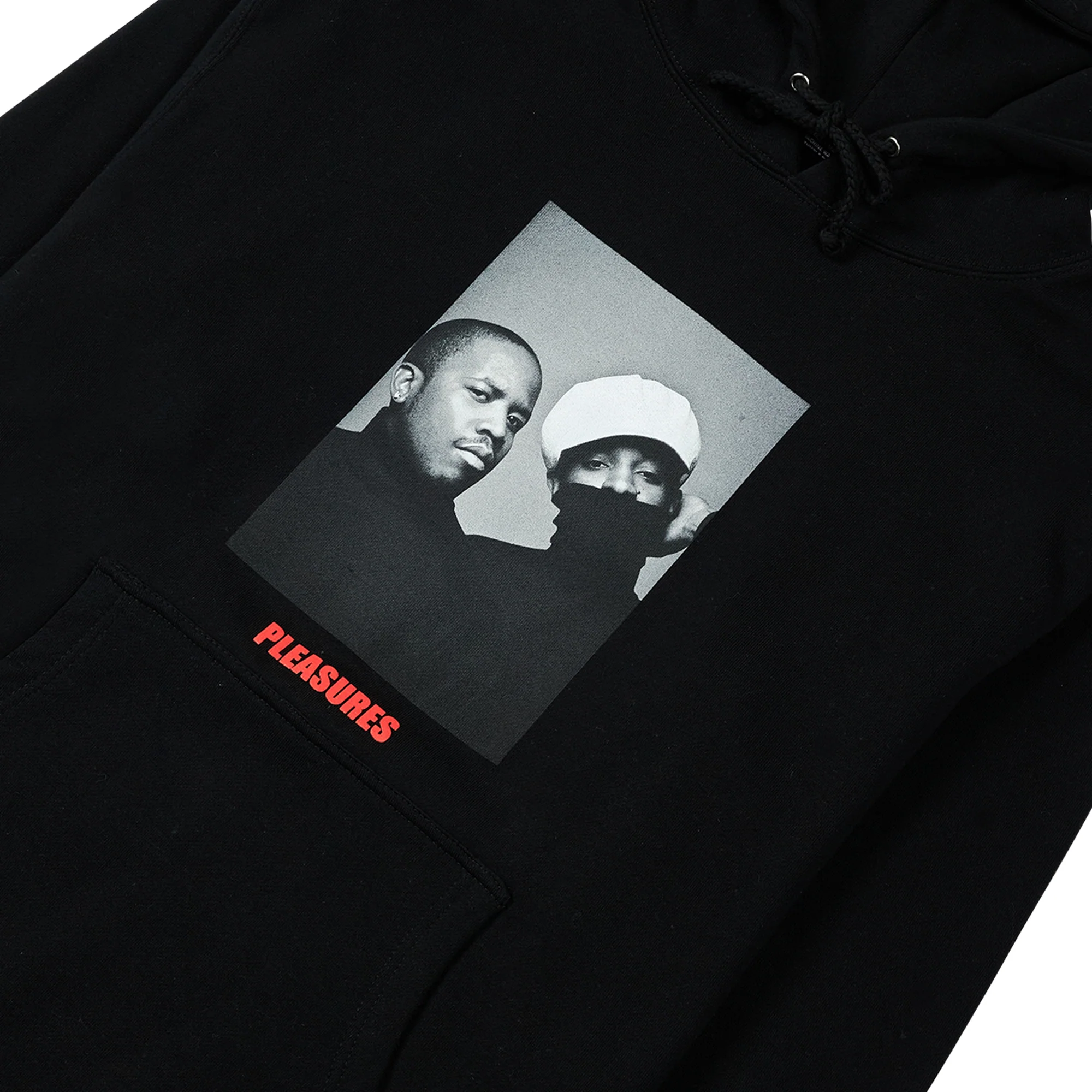 Pleasures Mens Vocabulary Hoody 'Black' - Image 2