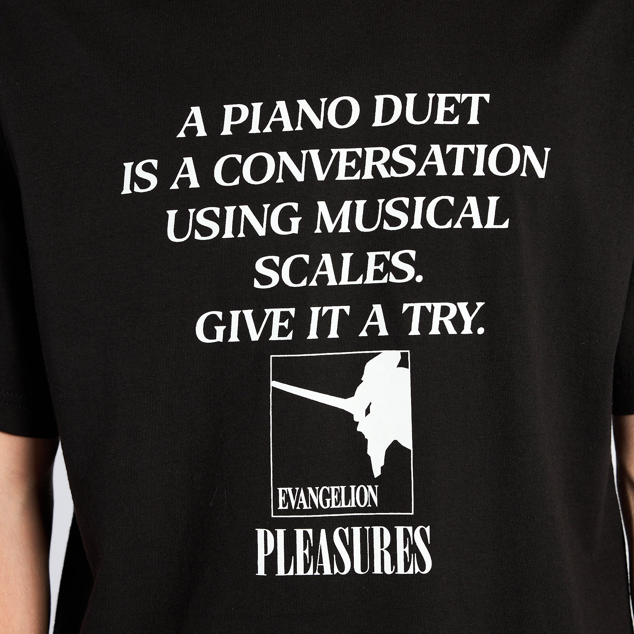 Pleasures x Evangelion Mens Piano Tee - Image 2