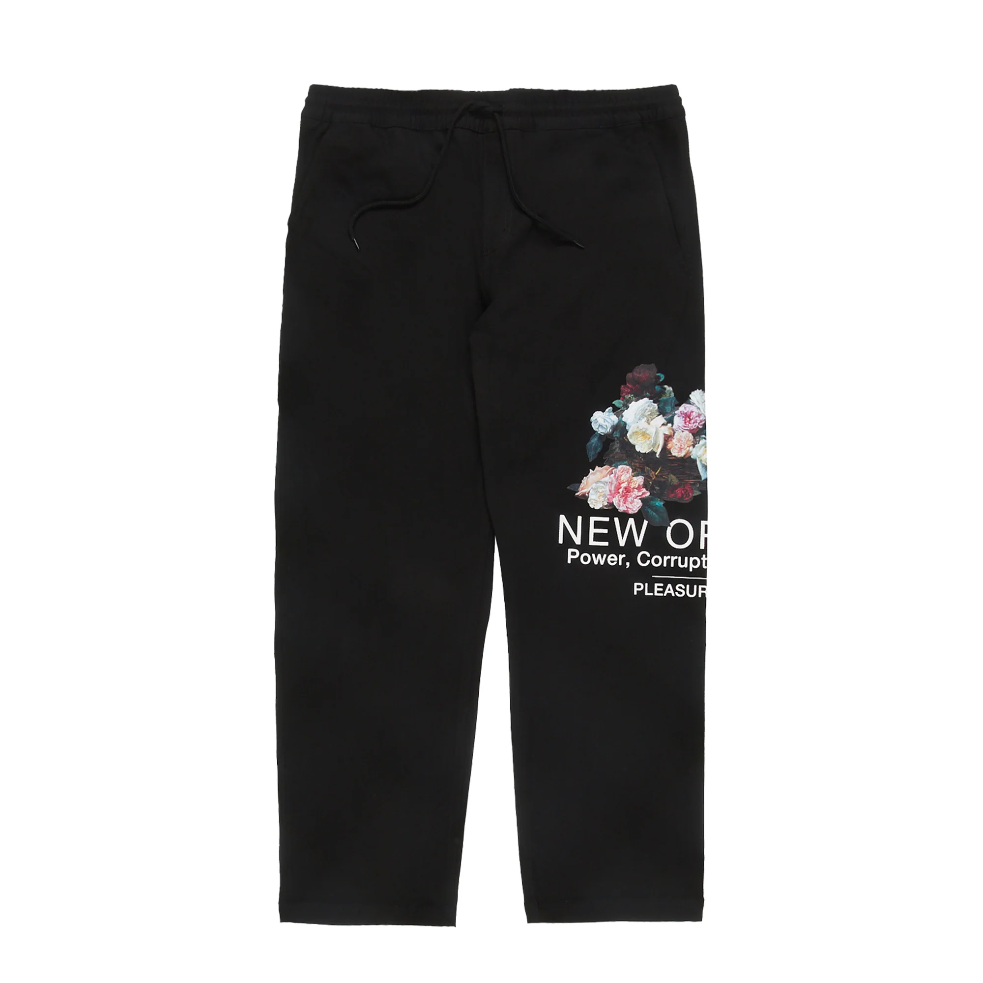 Pleasures Mens Power Beach Pants 'Black'