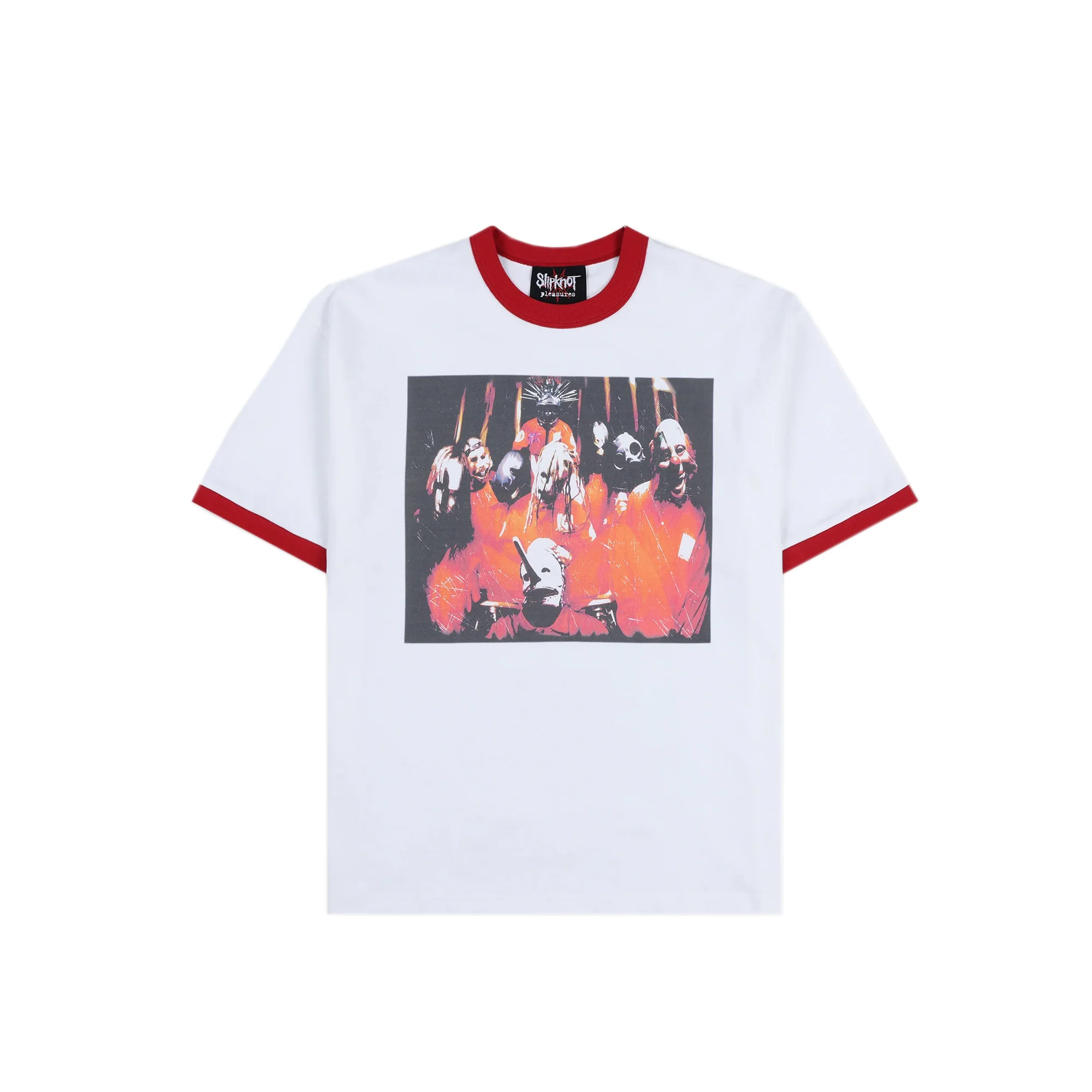 Pleasures x Slipknot Self Titled Ringer Tee