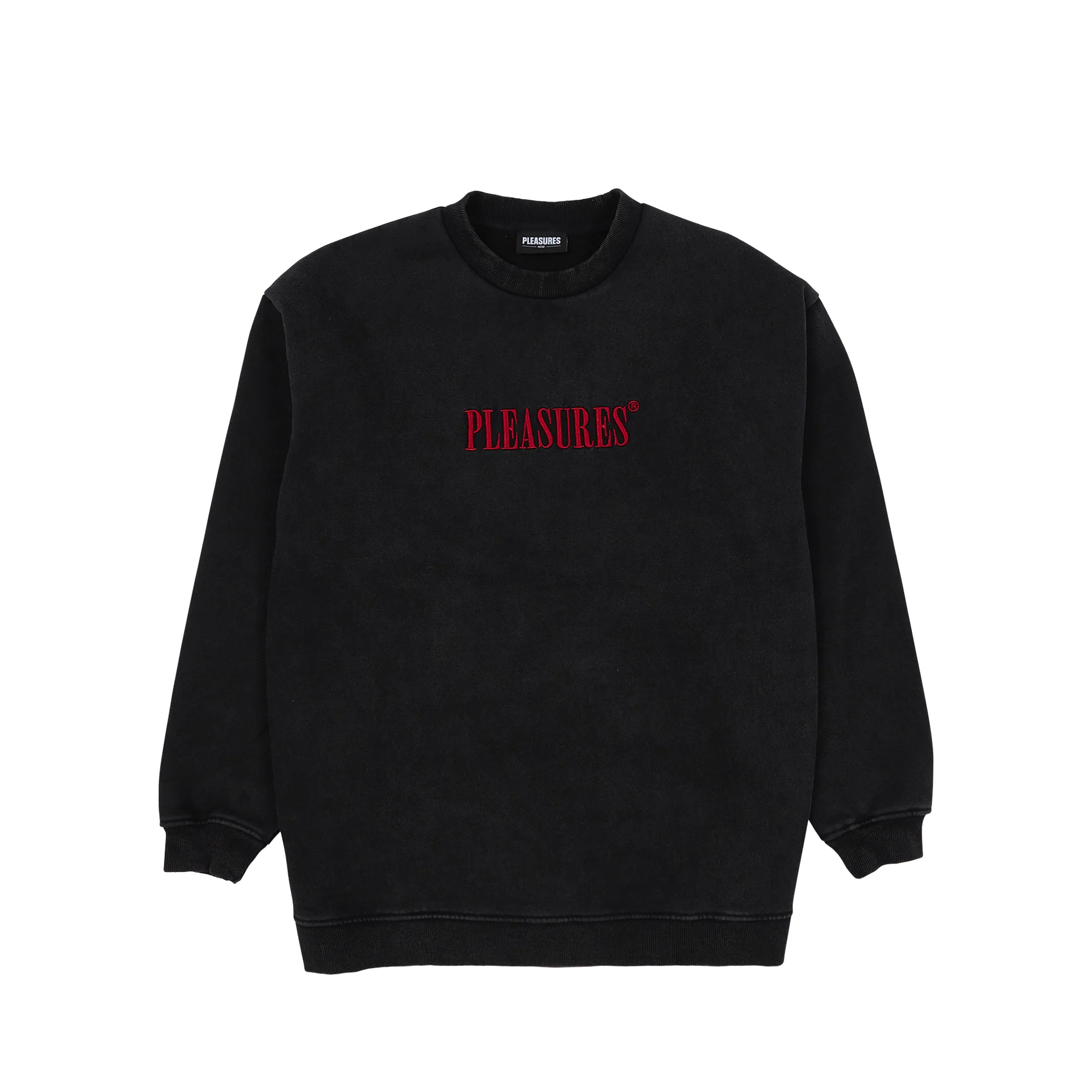 Pleasures Mens Sour Washed Crewneck