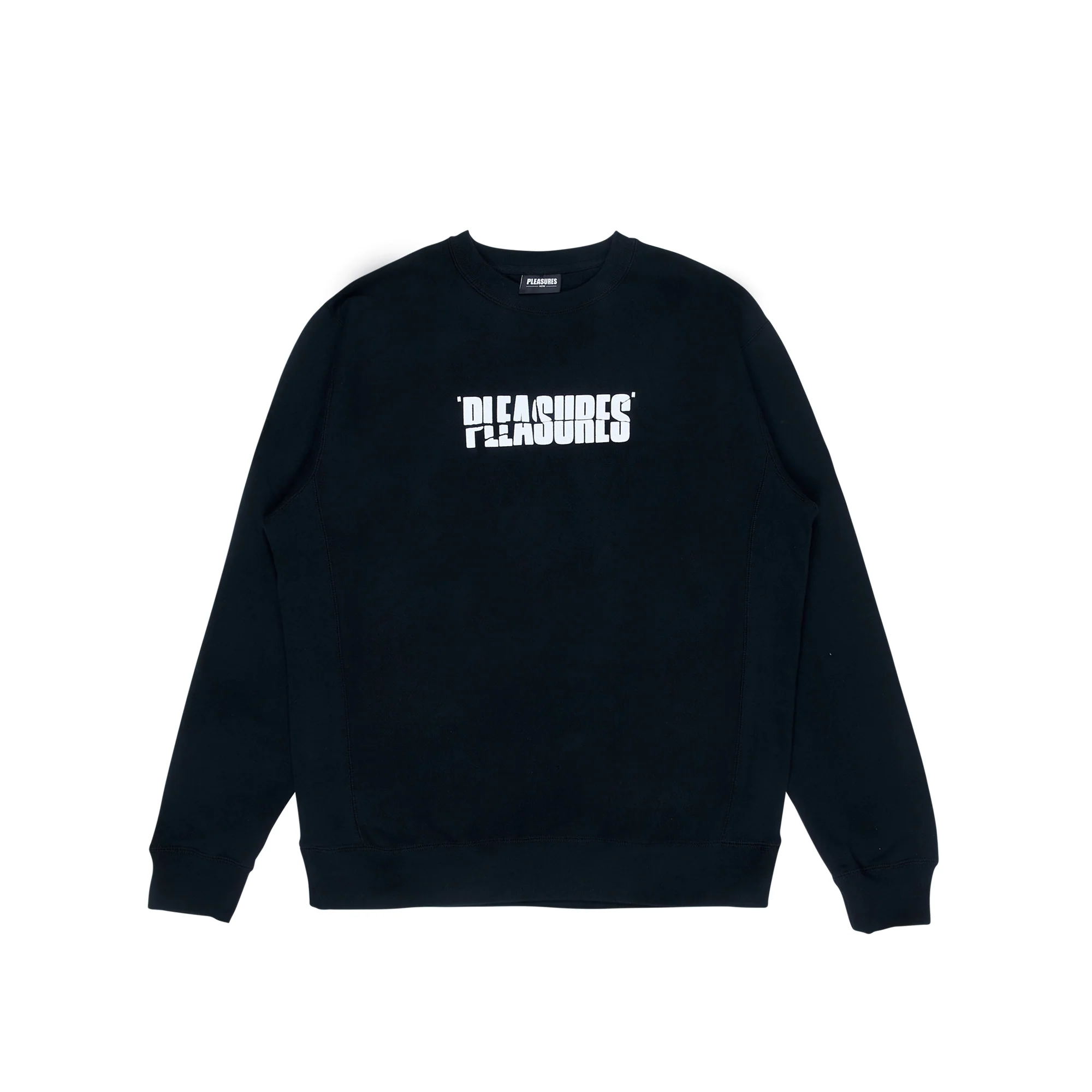 Pleasures Mens 'Black' Stress Jazz Premium Crewneck