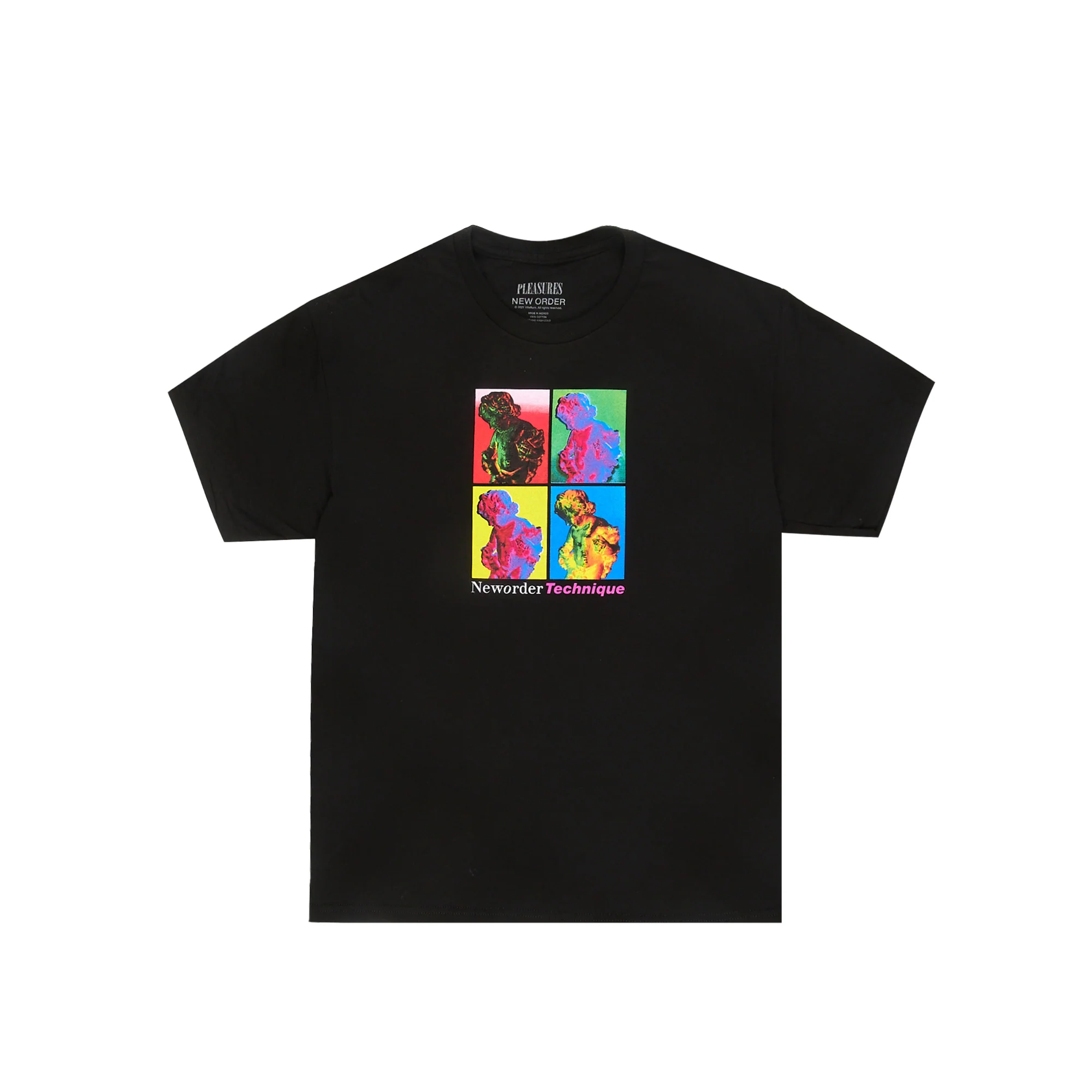 Pleasures Mens Technique T-Shirt 'Black'