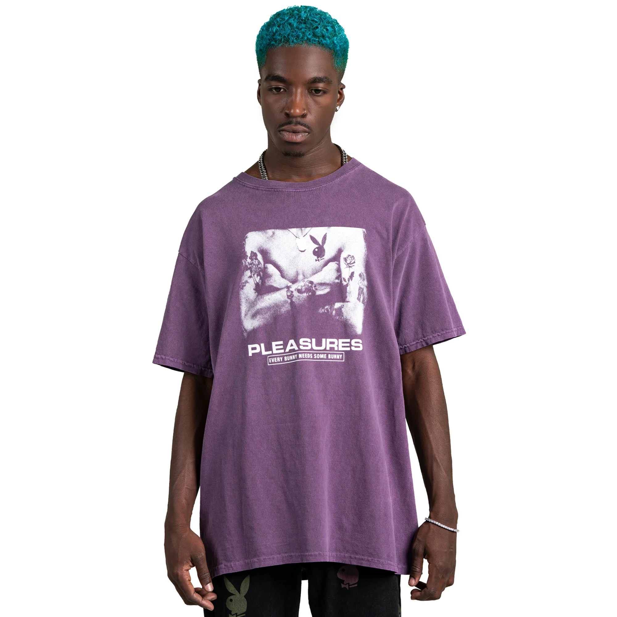 Pleasures Mens Tough Washed SS Tee - Image 2