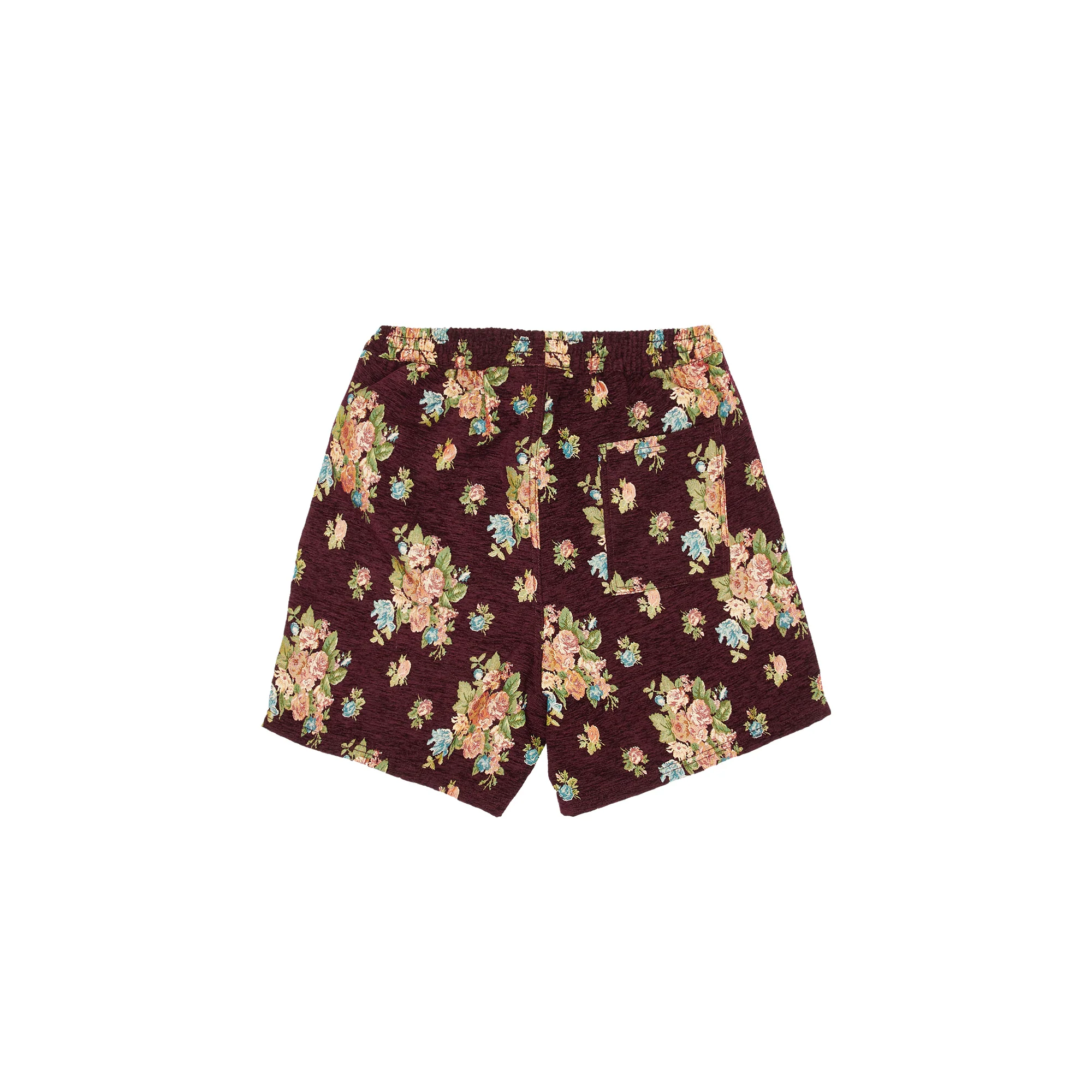 Pleasures Dejavu Floral Woven Shorts 'Maroon' - Image 2