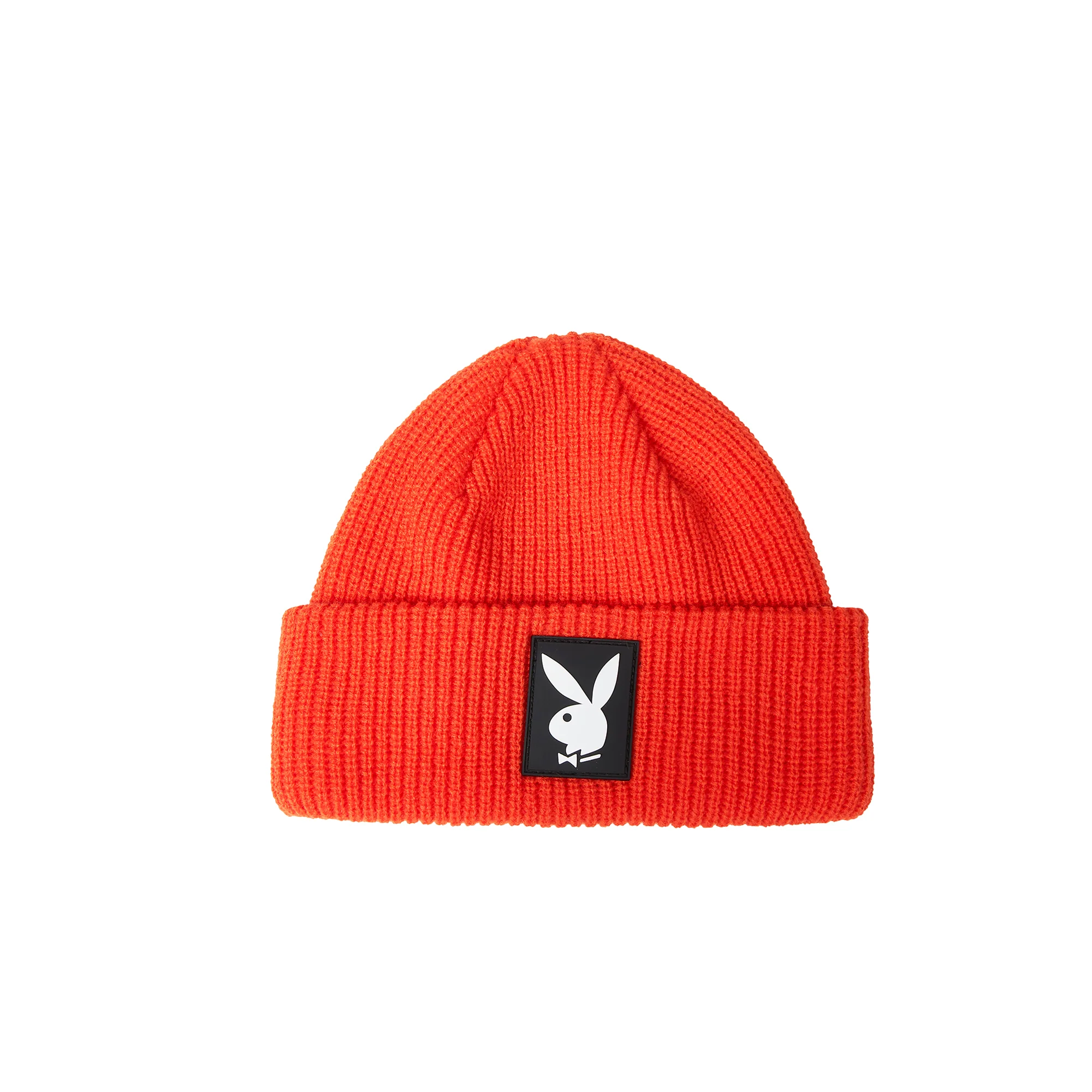 Pleasures x Playboy Mens Bunny Beanie 'Orange' - Image 2