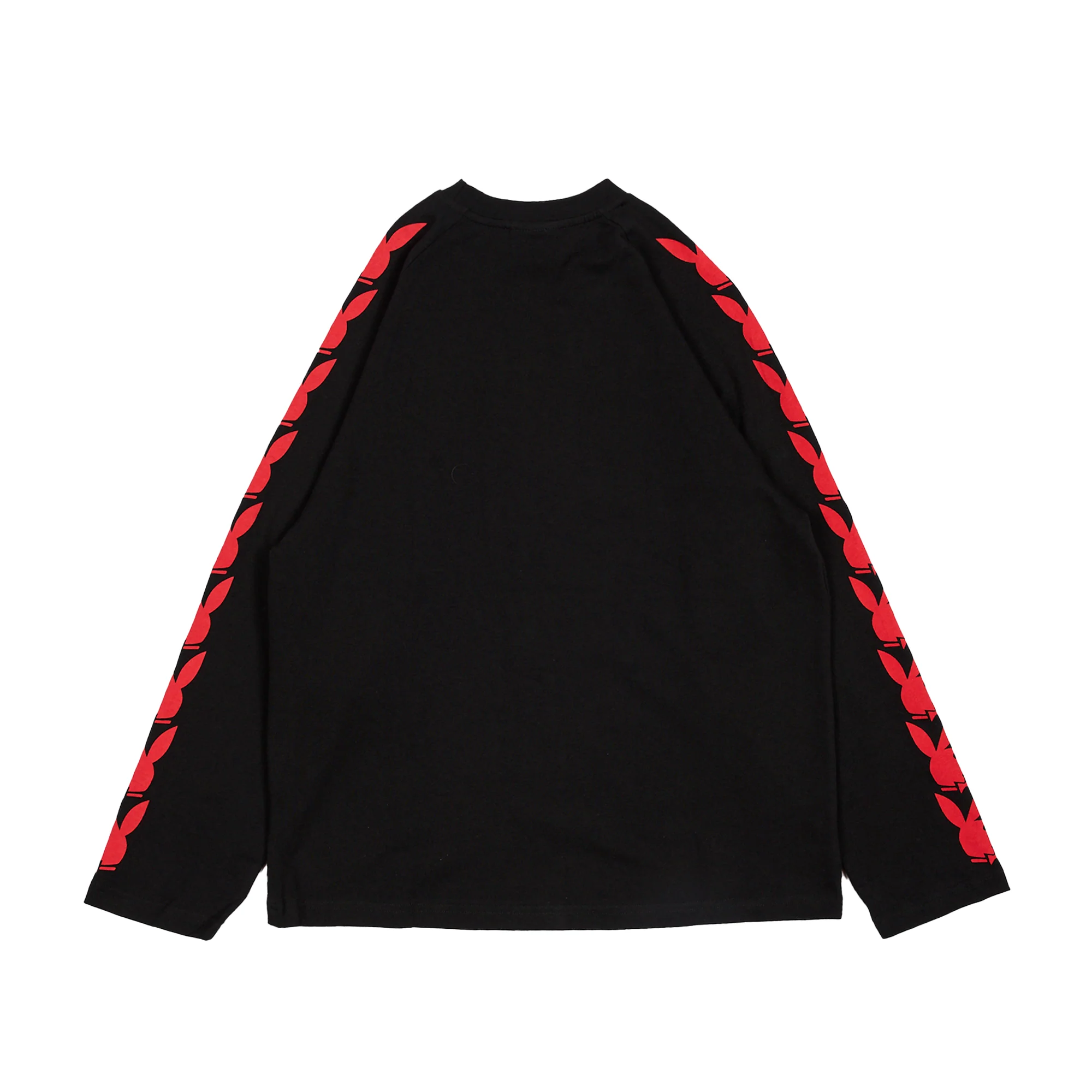 Pleasures x Playboy Men Raglan Long Sleeve 'Black' - Image 2