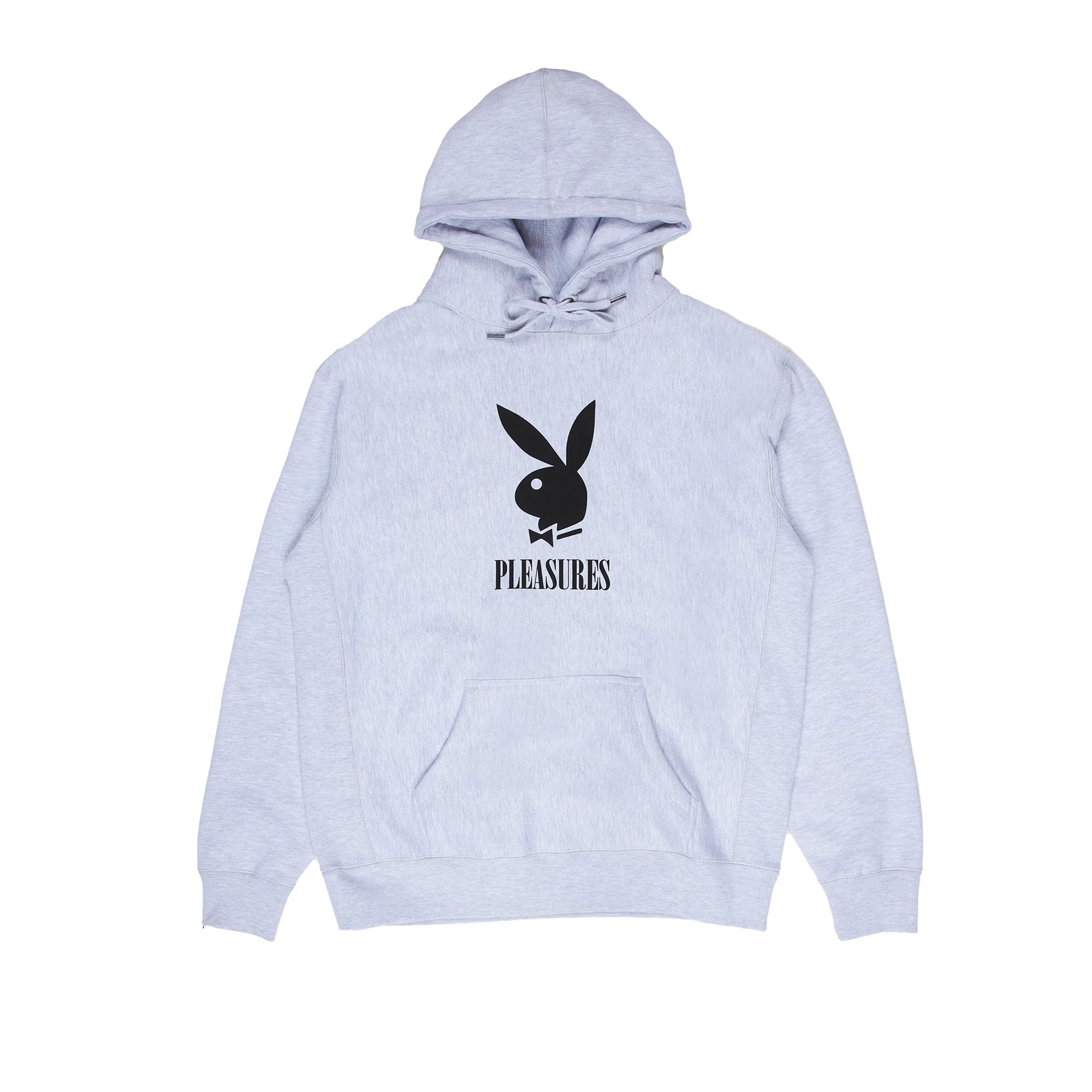 Pleasures x Playboy Mens Play Hoody 'Heather Grey'
