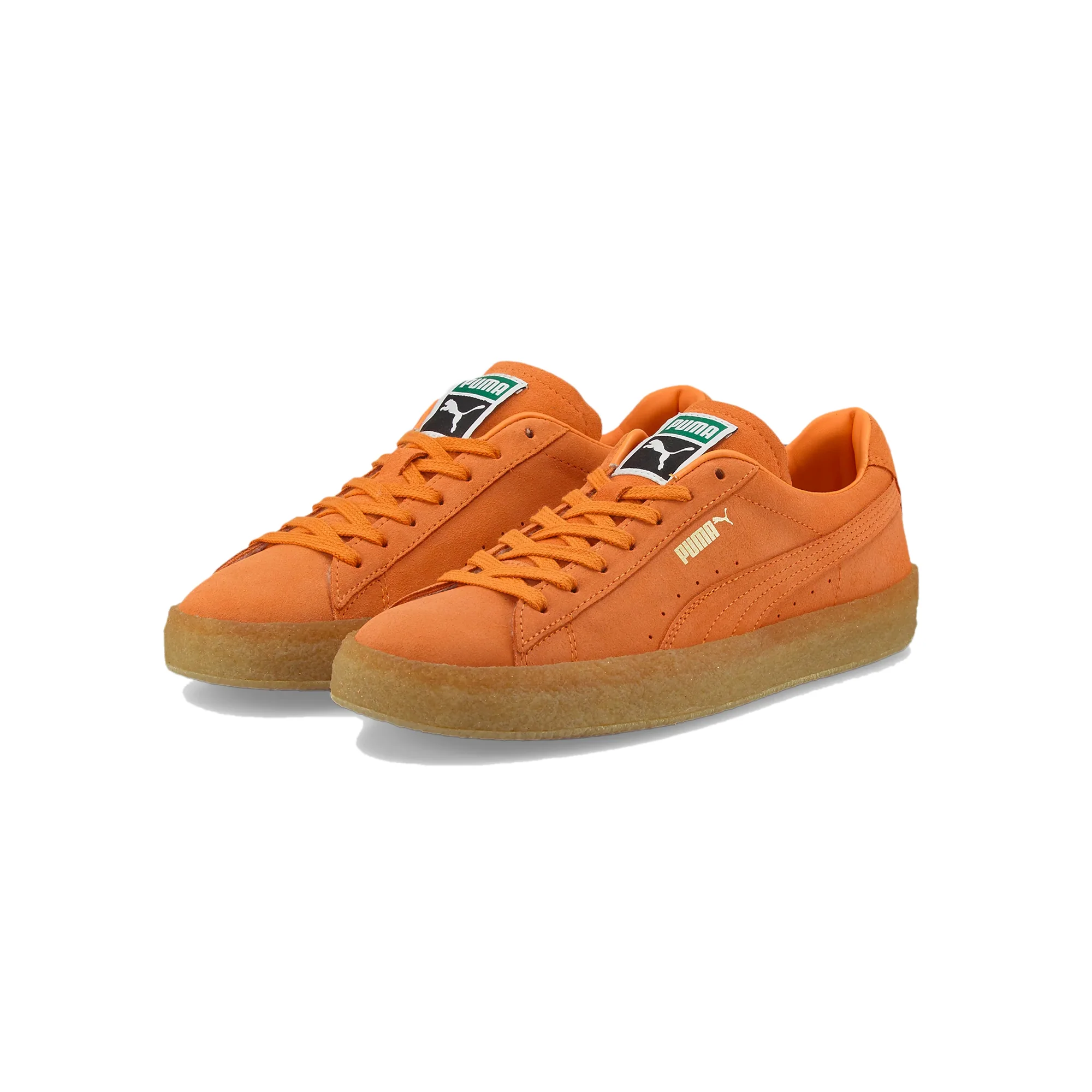 Puma Mens Suede Crepe Shoes 'Deep Apricot' - Image 2