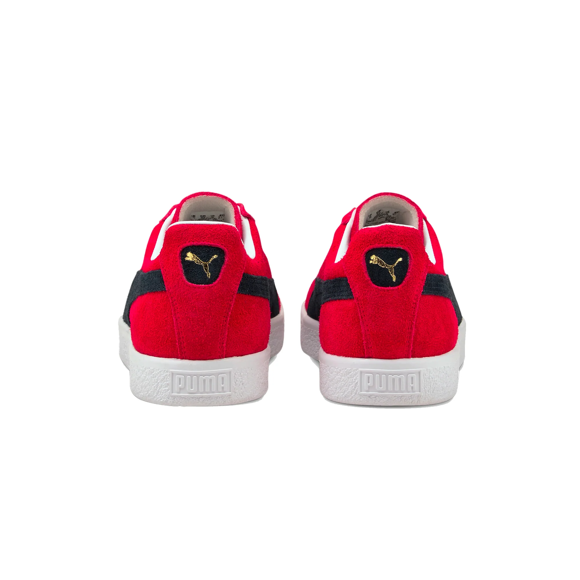 Puma Mens Suede VTG MIJ Retro Shoes 'High Risk Red' - Image 3