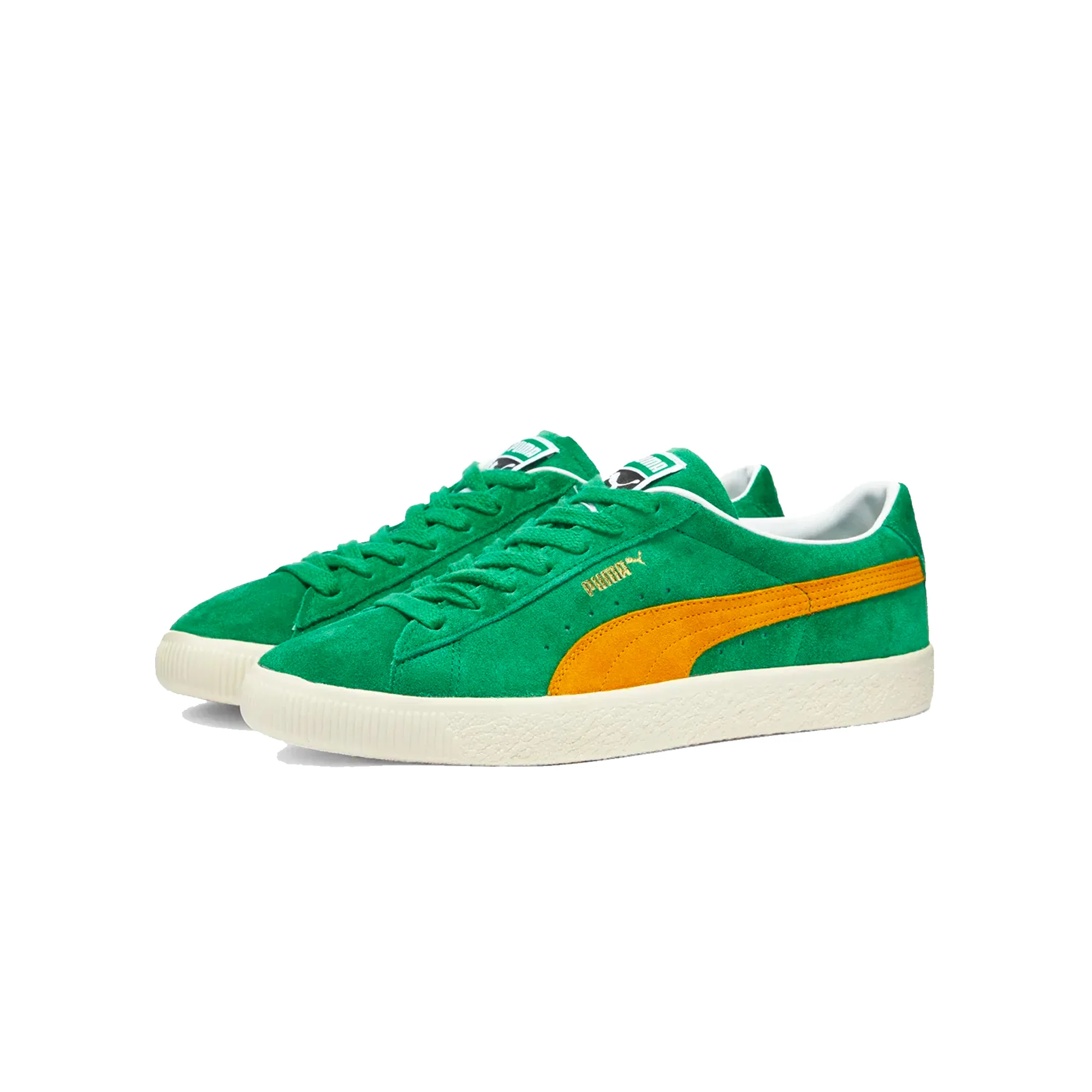 Puma Mens Suede VTG Shoes 'Amazon Green' - Image 2