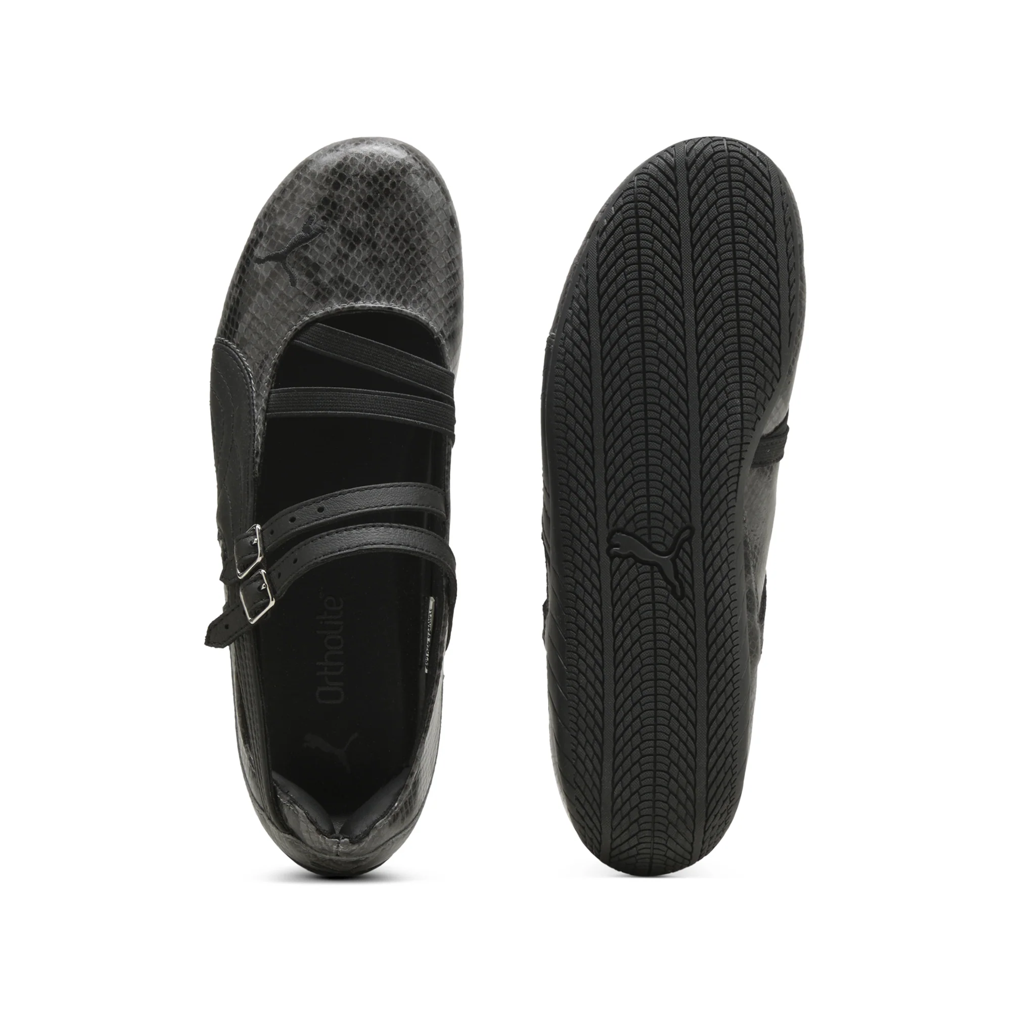 Puma Womens Speedcat Ballet Snake Shoes - Image 4