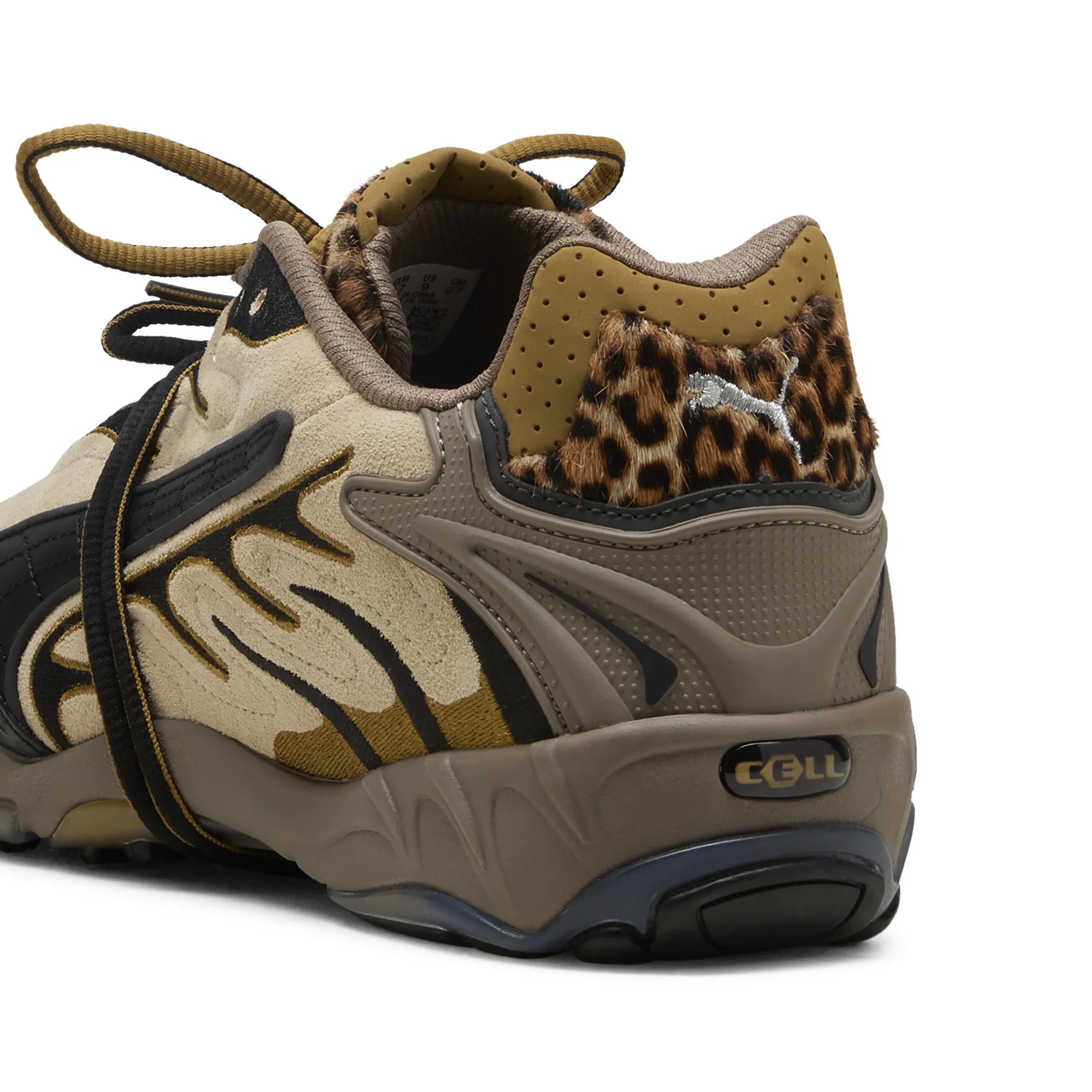 Puma x A$AP Rocky Mens Inhale Leopard Shoes - Image 3