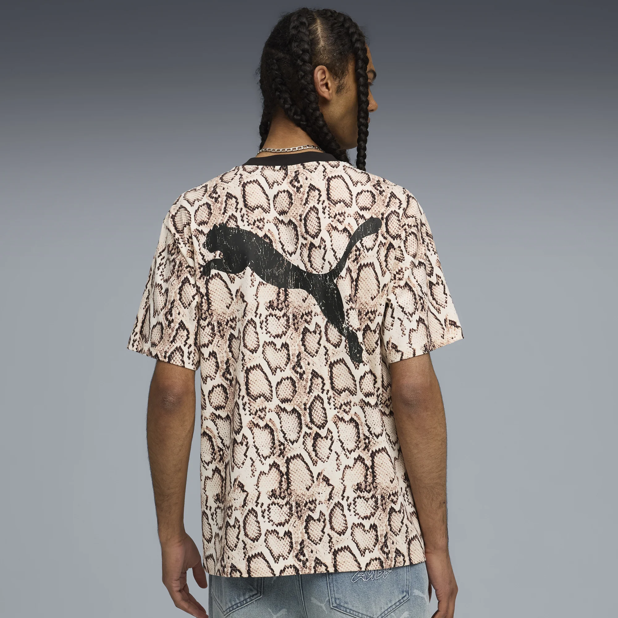 Puma x A$AP Rocky Mens Snakeskin Tee - Image 3