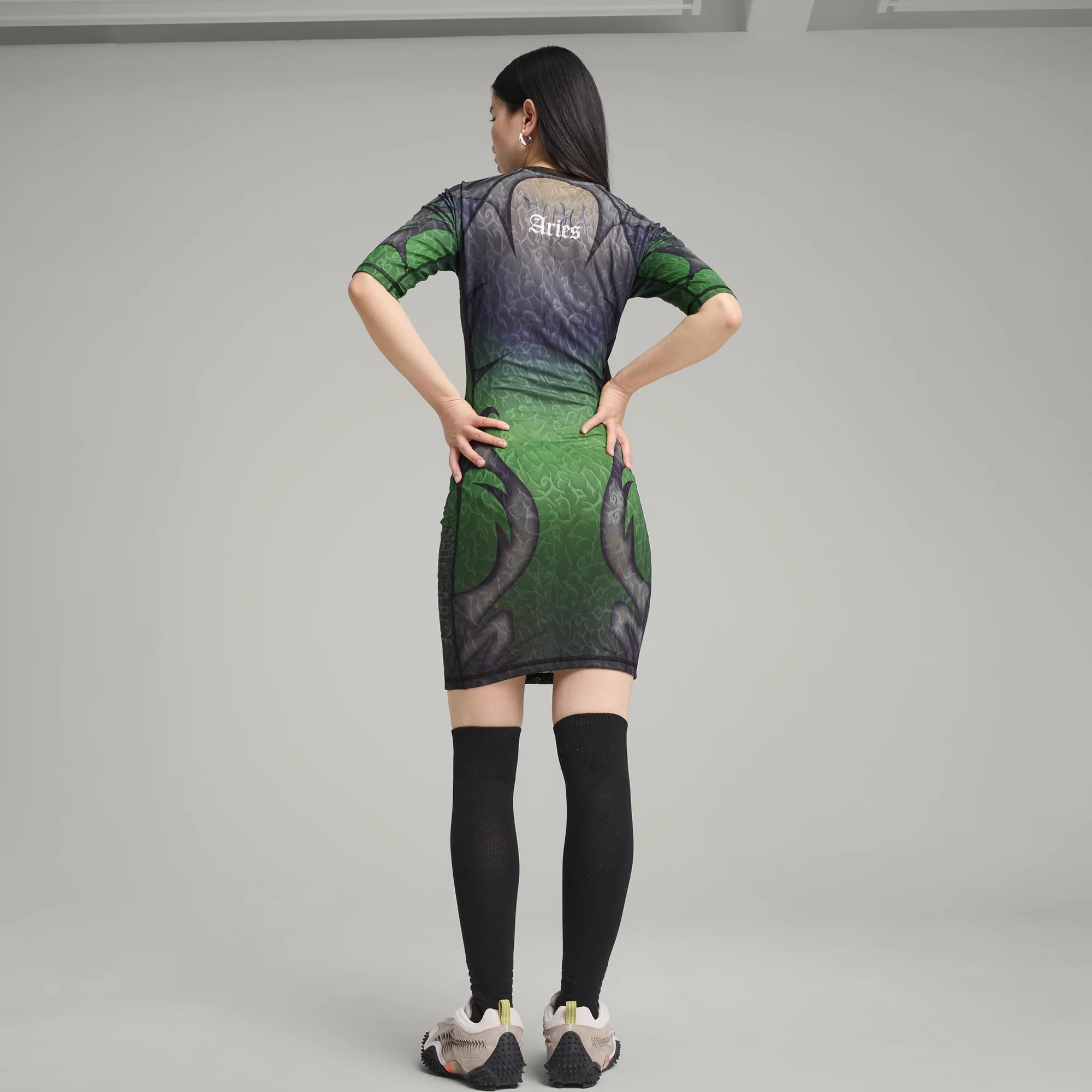 Puma x Aries Womens Dress - Image 3