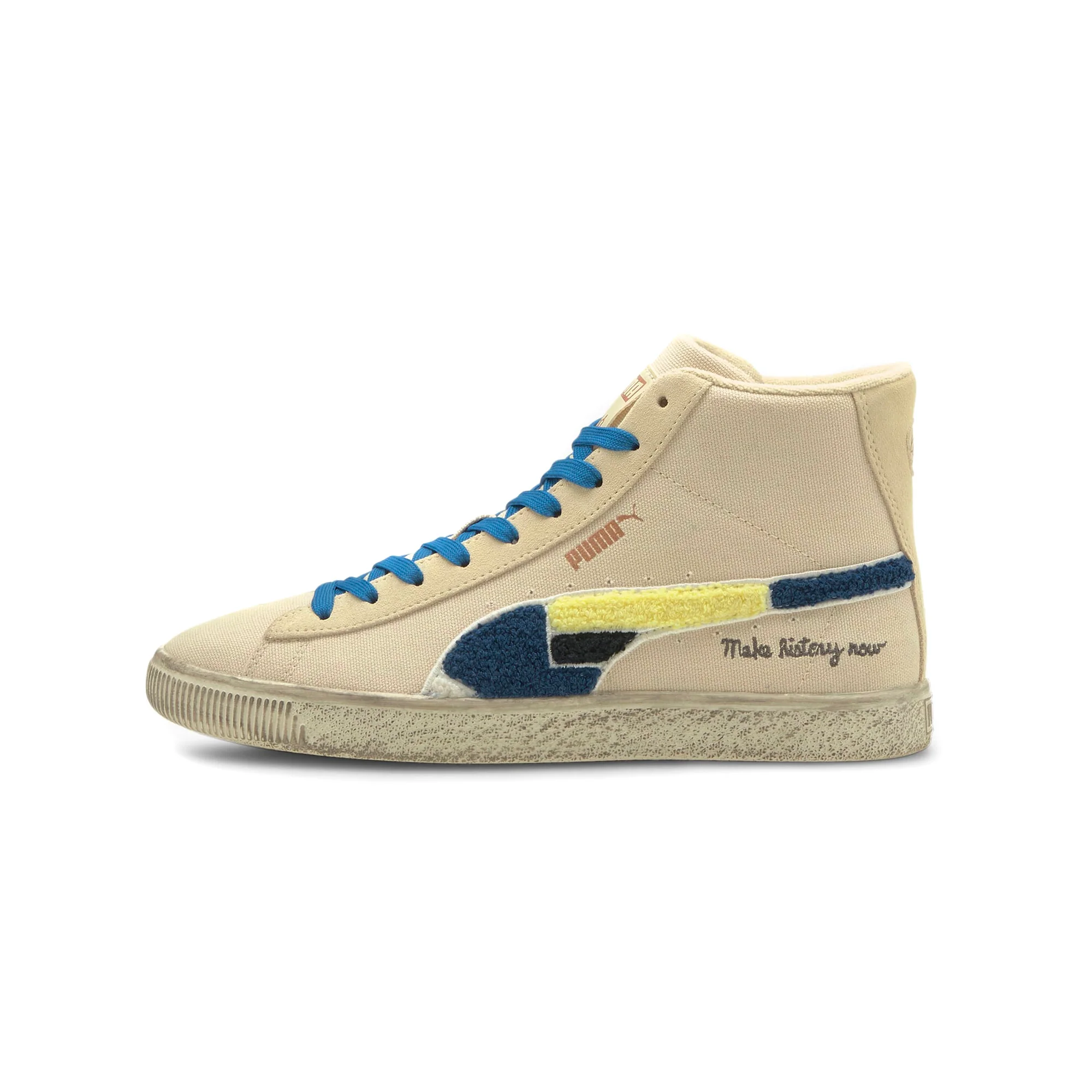 Puma Mens Clyde Mid x Black Fives Shoes