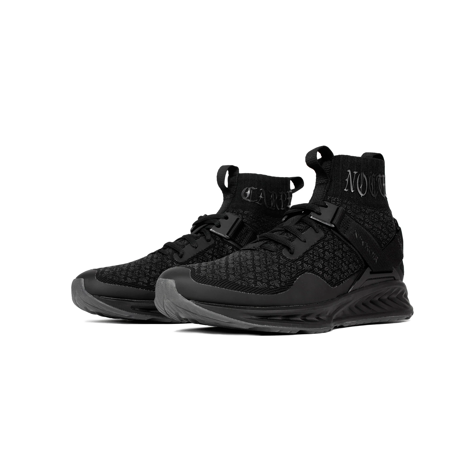 Puma x En Noir Men's Ignite EvoKnit 'Fleur de Lis En Noir' [190263-01] - Image 2