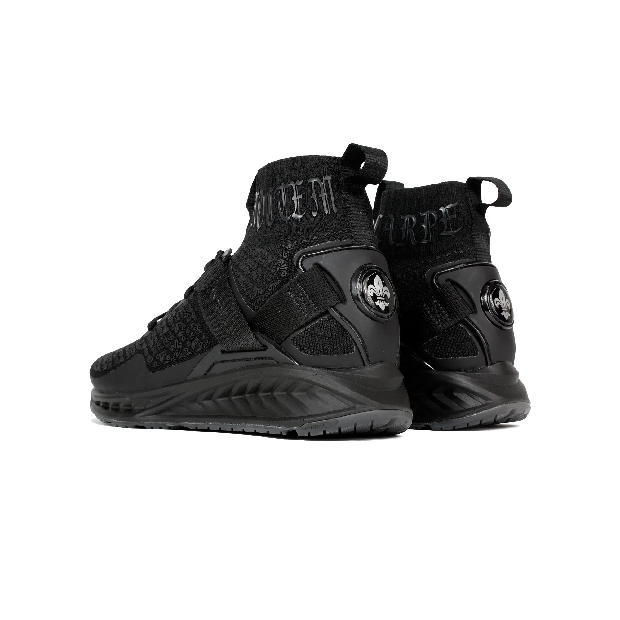Puma x En Noir Men's Ignite EvoKnit 'Fleur de Lis En Noir' [190263-01] - Image 3