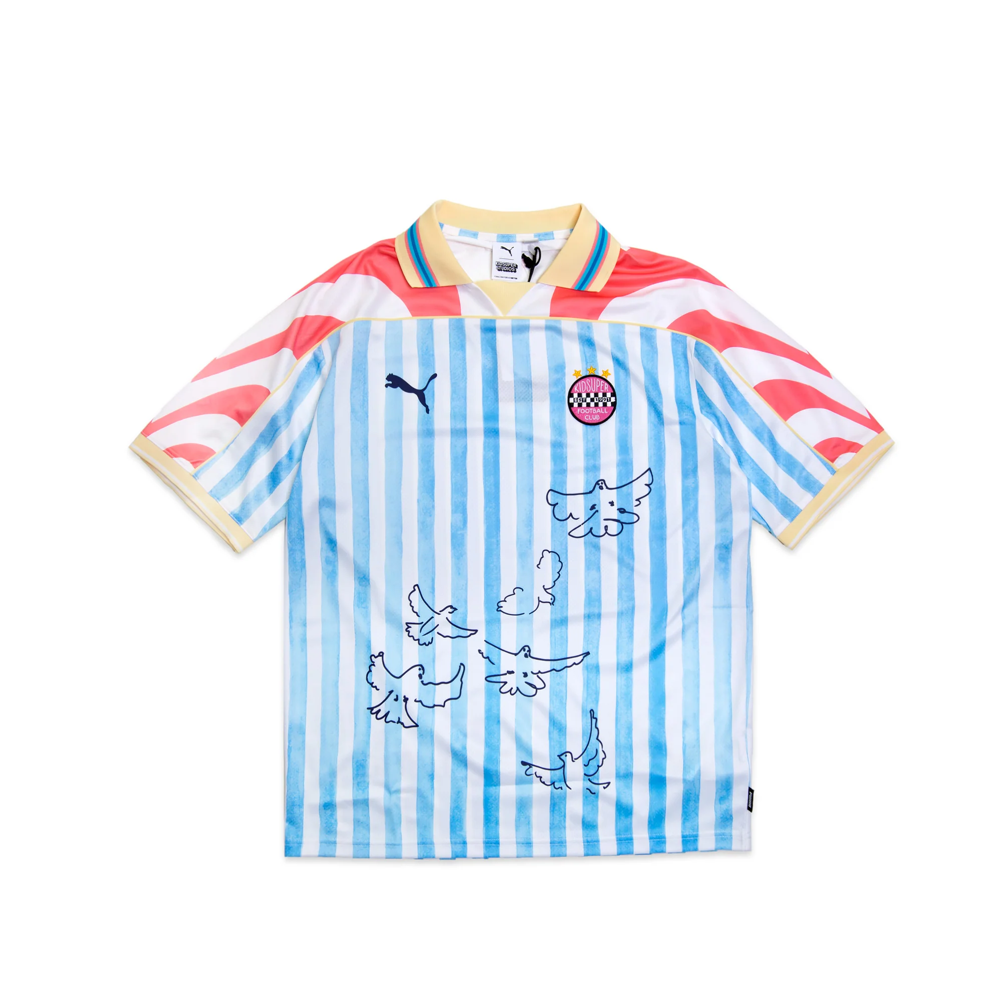 Puma Kid Super Mens Soccer Jersey Tee