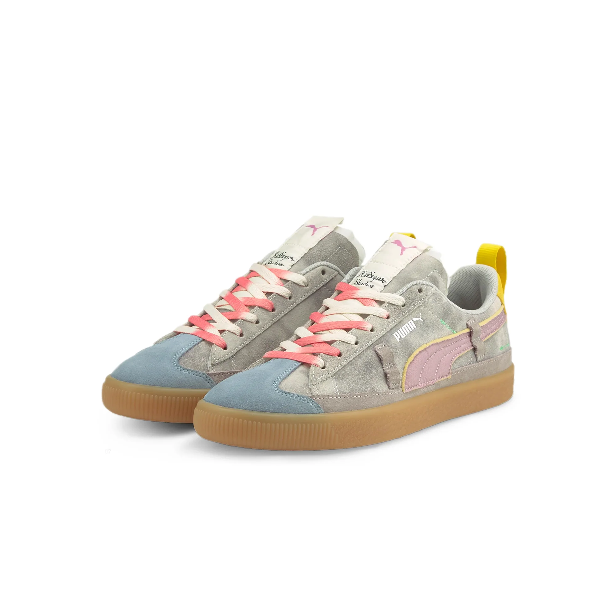 Puma Mens Suede VTG Kidsuper Shoes 'Lupine Orchid Hush' - Image 2