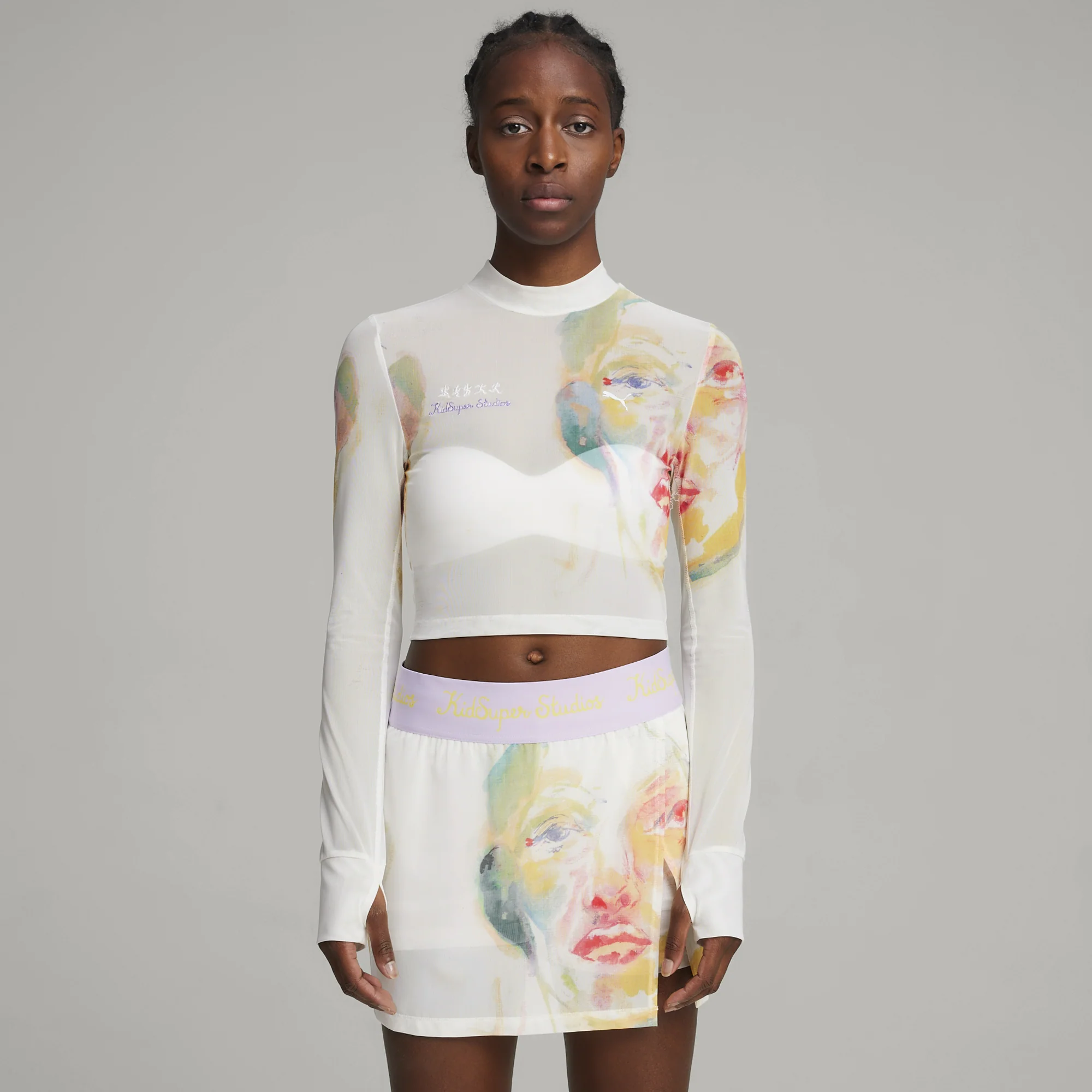 Puma x Kidsuper Womens Longsleeve Top - Image 2