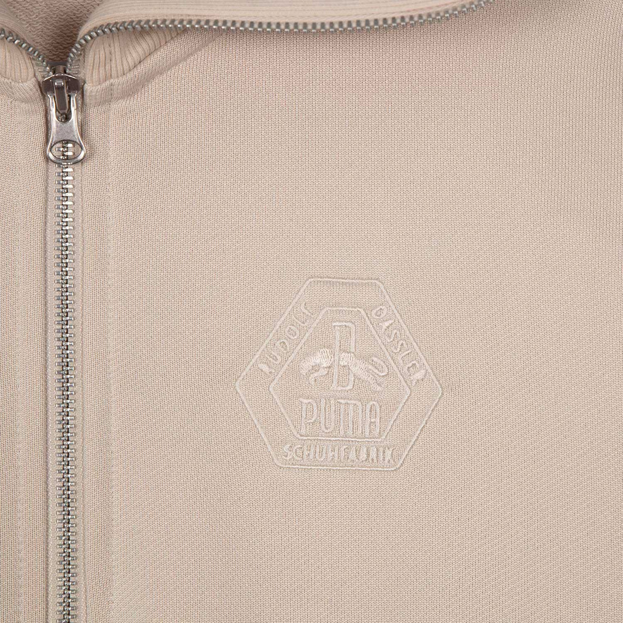 Puma Mens Rhuigi Track Jacket 'Oatmeal' - Image 4