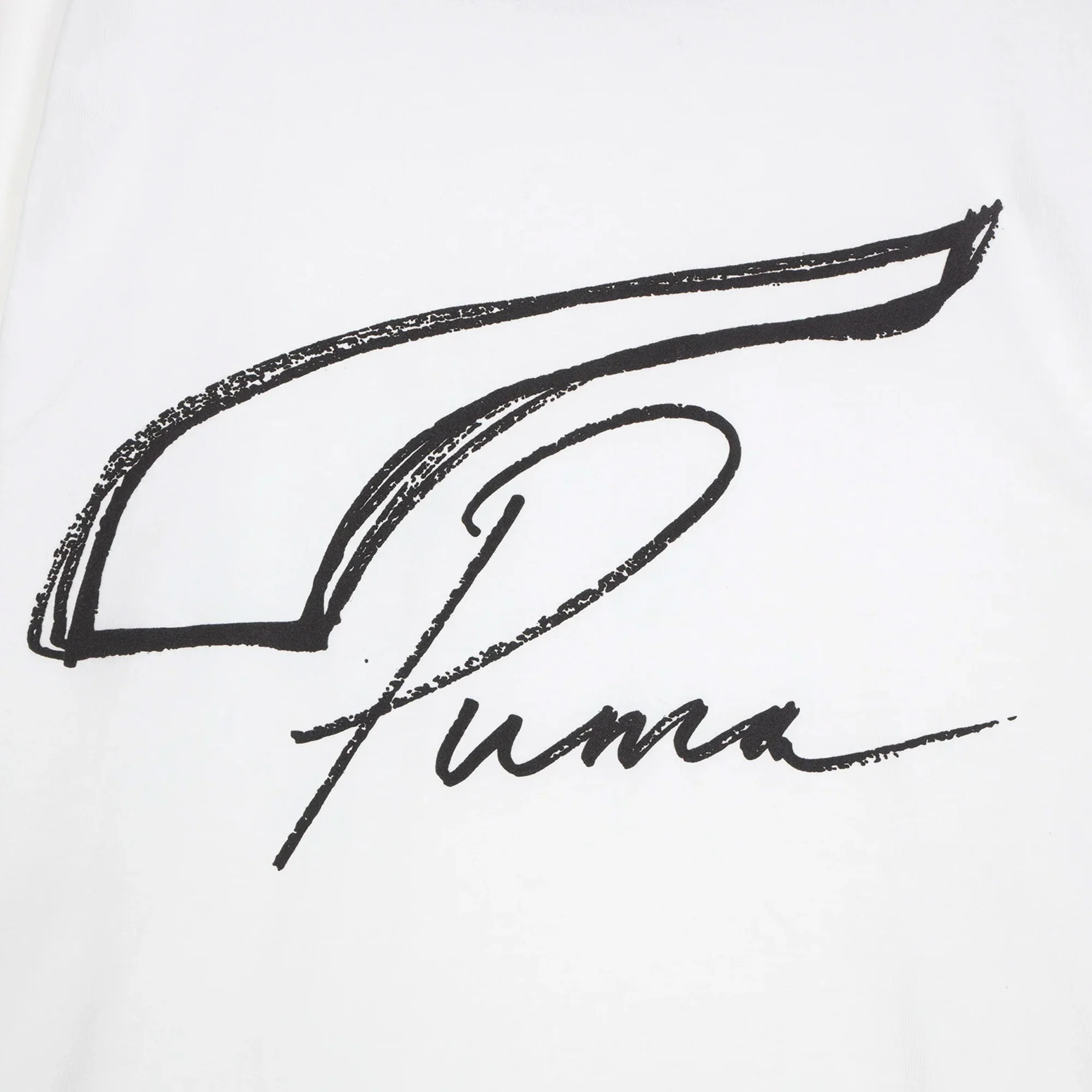 Puma Mens Rhuigi x Kuz T-Shirt 'White' - Image 3
