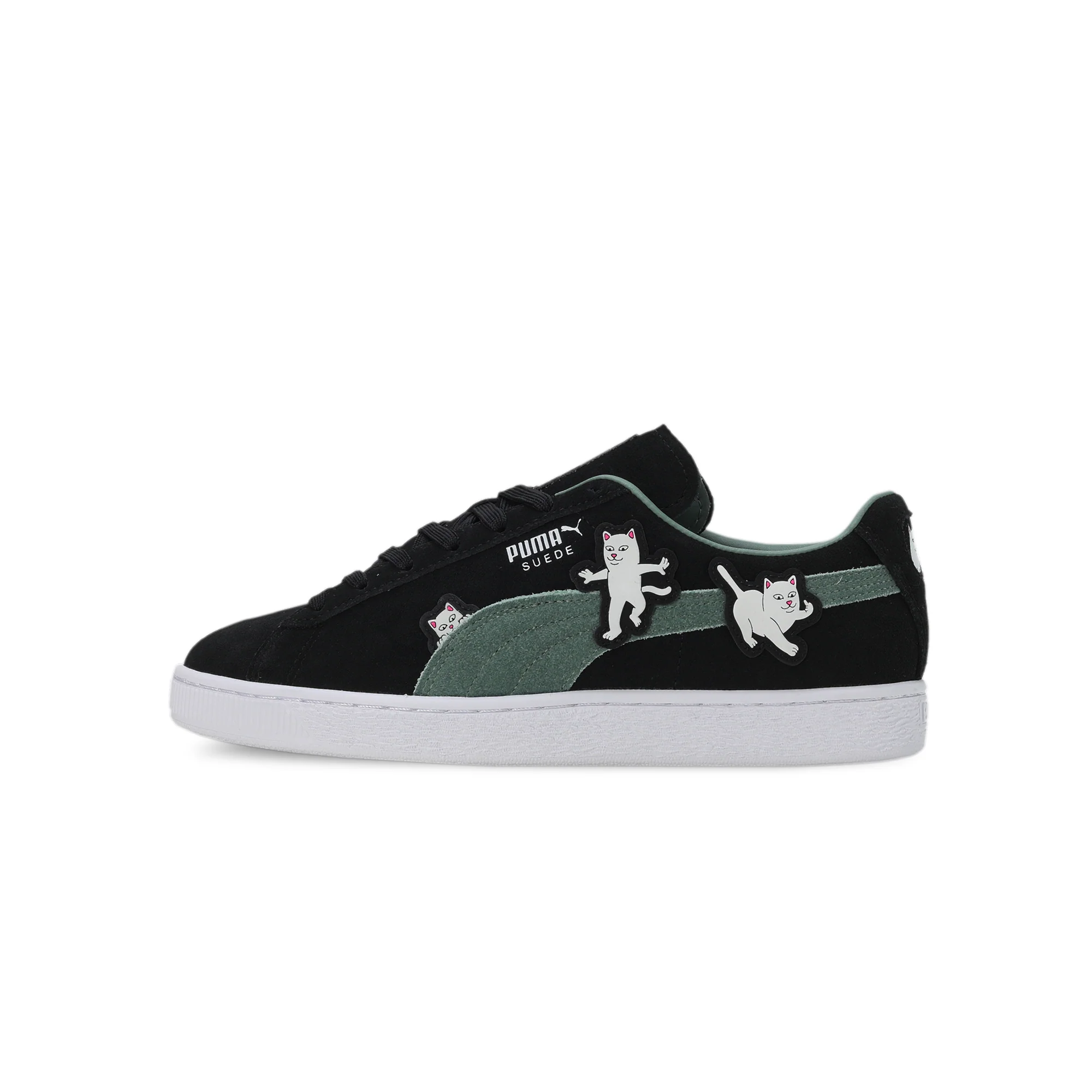 Puma x RIPNDIP Mens Suede Black Shoes