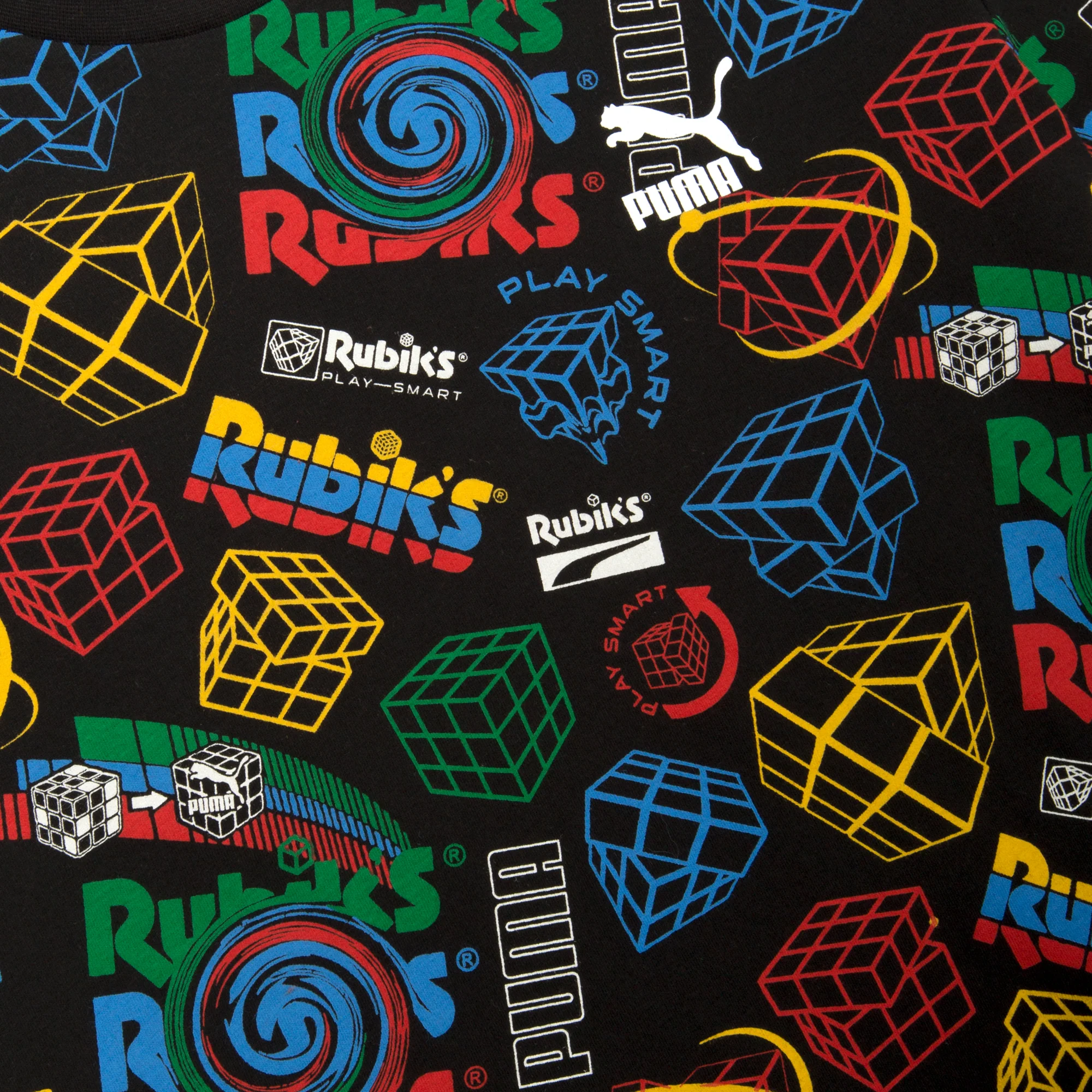 Puma x Rubiks Cube AOP Tee [598635-01] - Image 3