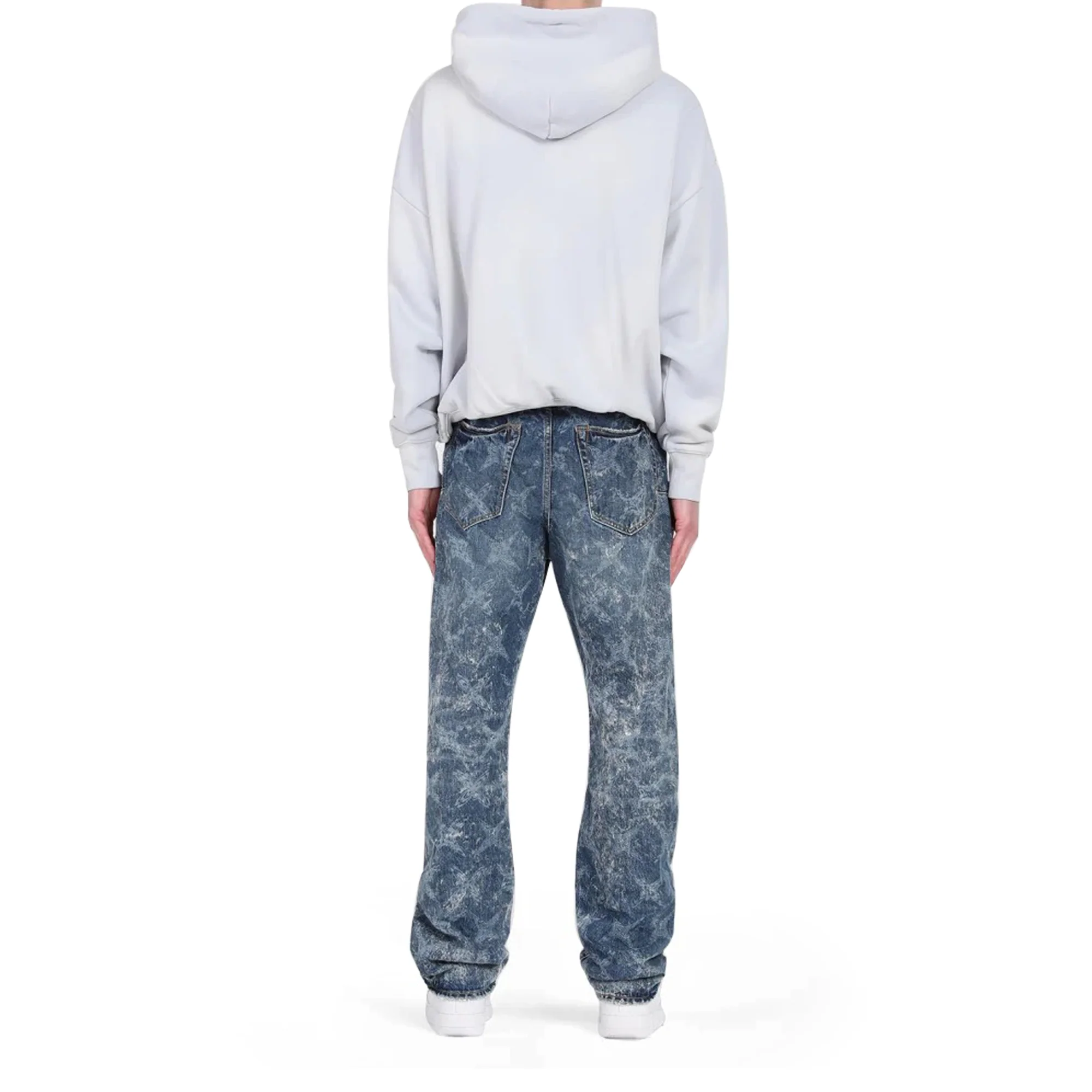 Purple Brand Mens Heavy Dry Fleece Pullover Hoodie - Image 3