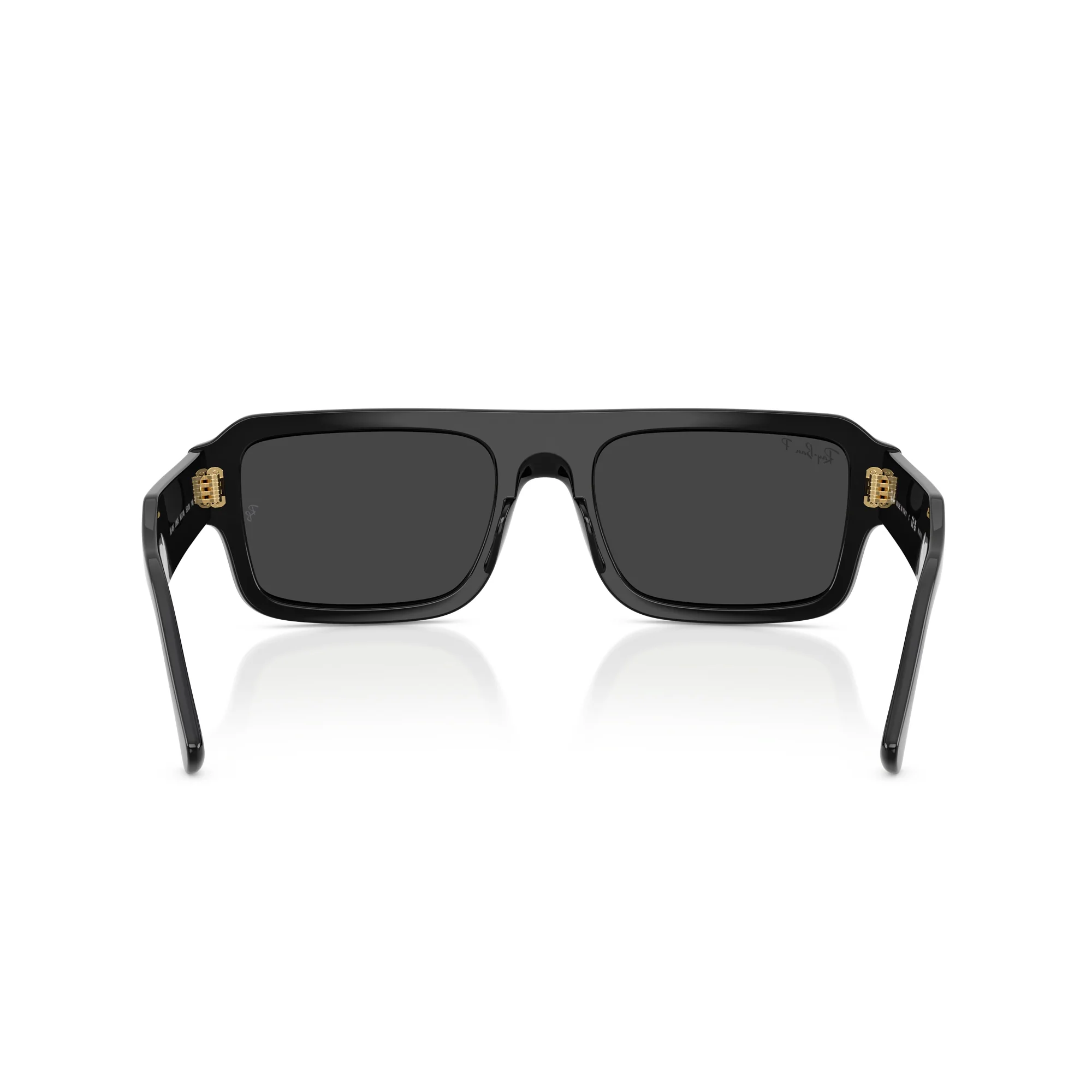 RAY-BAN Flacko Black W/ Polar Black Sunglasses - Image 4