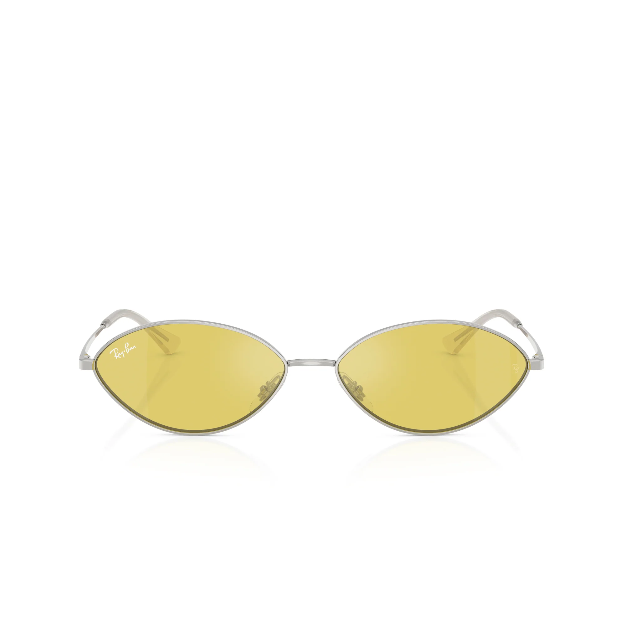 RAY-BAN Kai Silver W/ Yellow Mirror Flash Gold Sunglasses