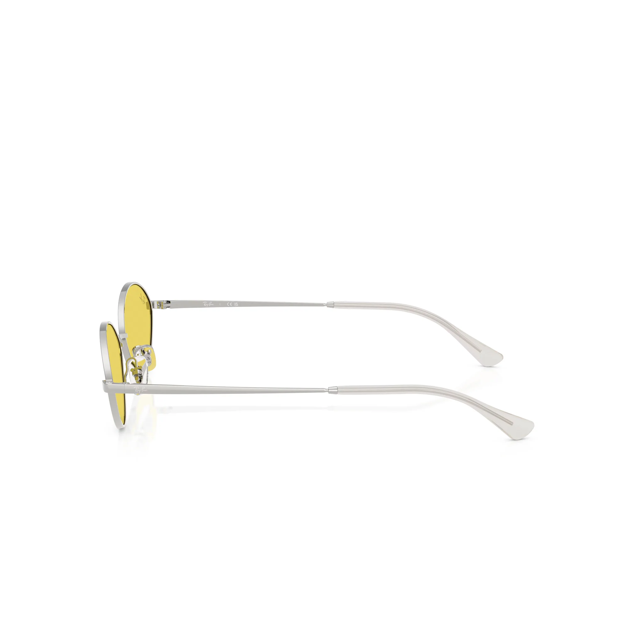 RAY-BAN Kai Silver W/ Yellow Mirror Flash Gold Sunglasses - Image 3