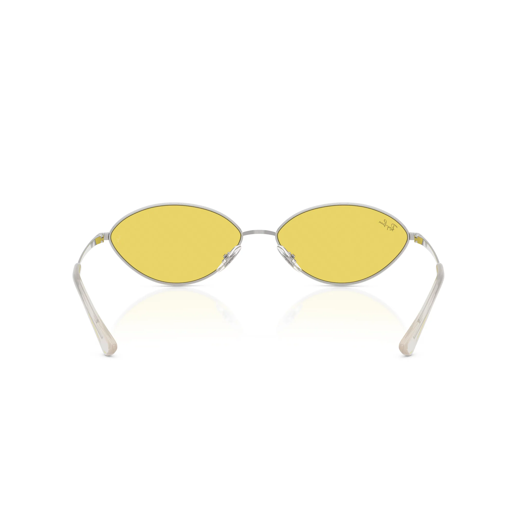 RAY-BAN Kai Silver W/ Yellow Mirror Flash Gold Sunglasses - Image 4