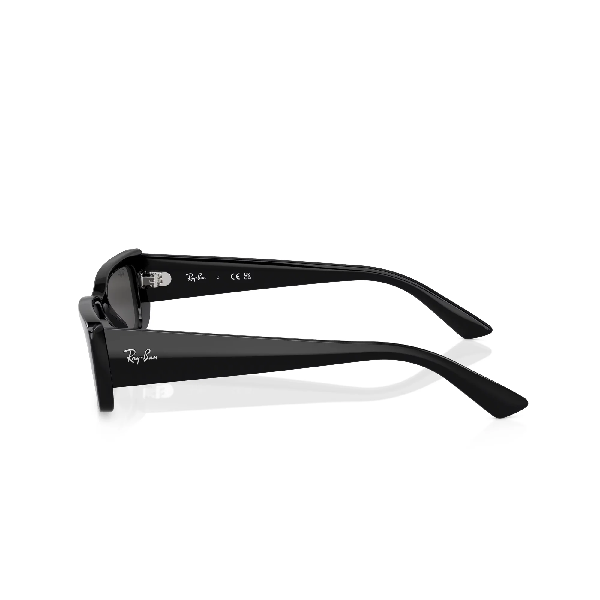 Ray-Ban Teru Black W/ Dark Grey Sunglasses - Image 3