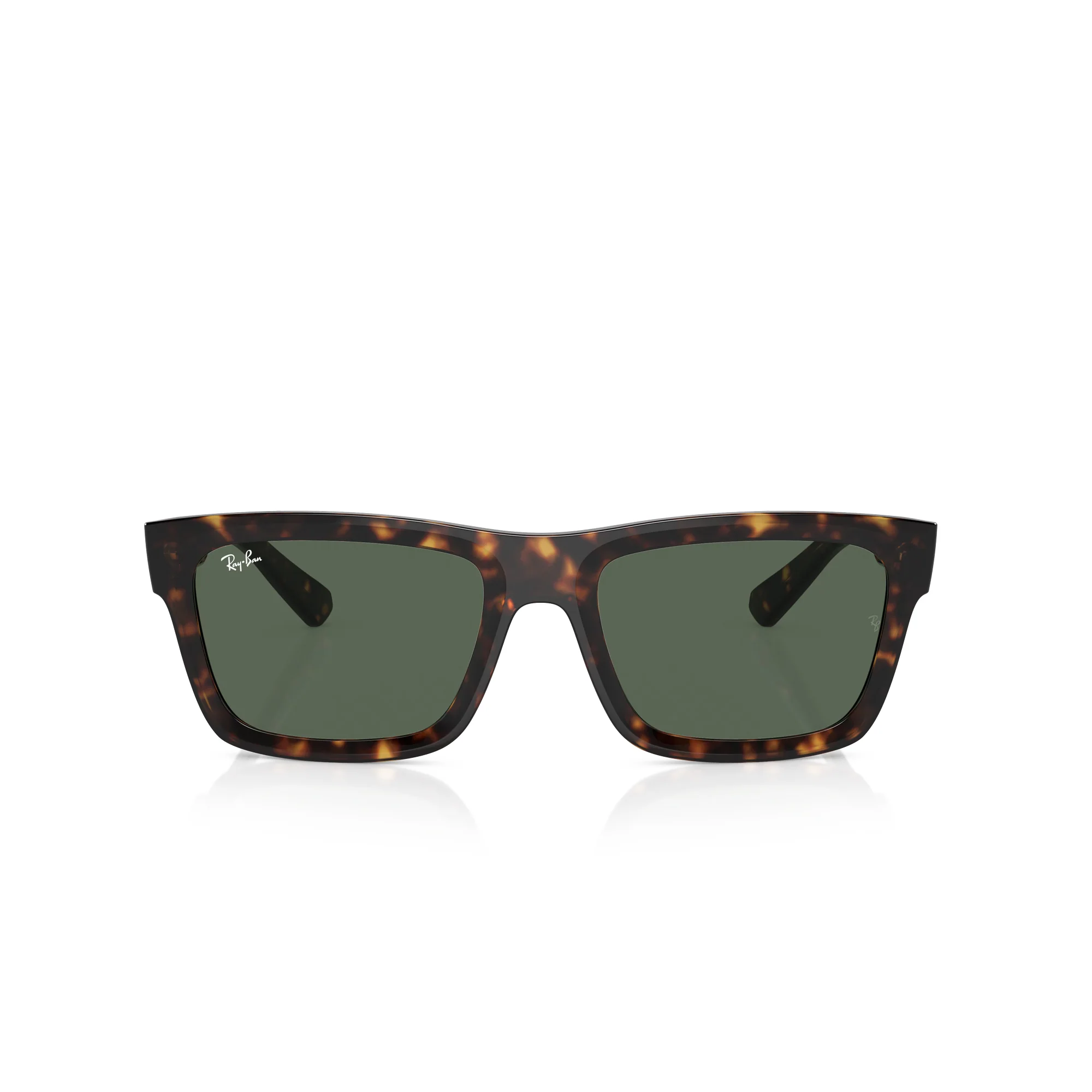 RAY-BAN Warren Havana W/ Dark Green Sunglasses