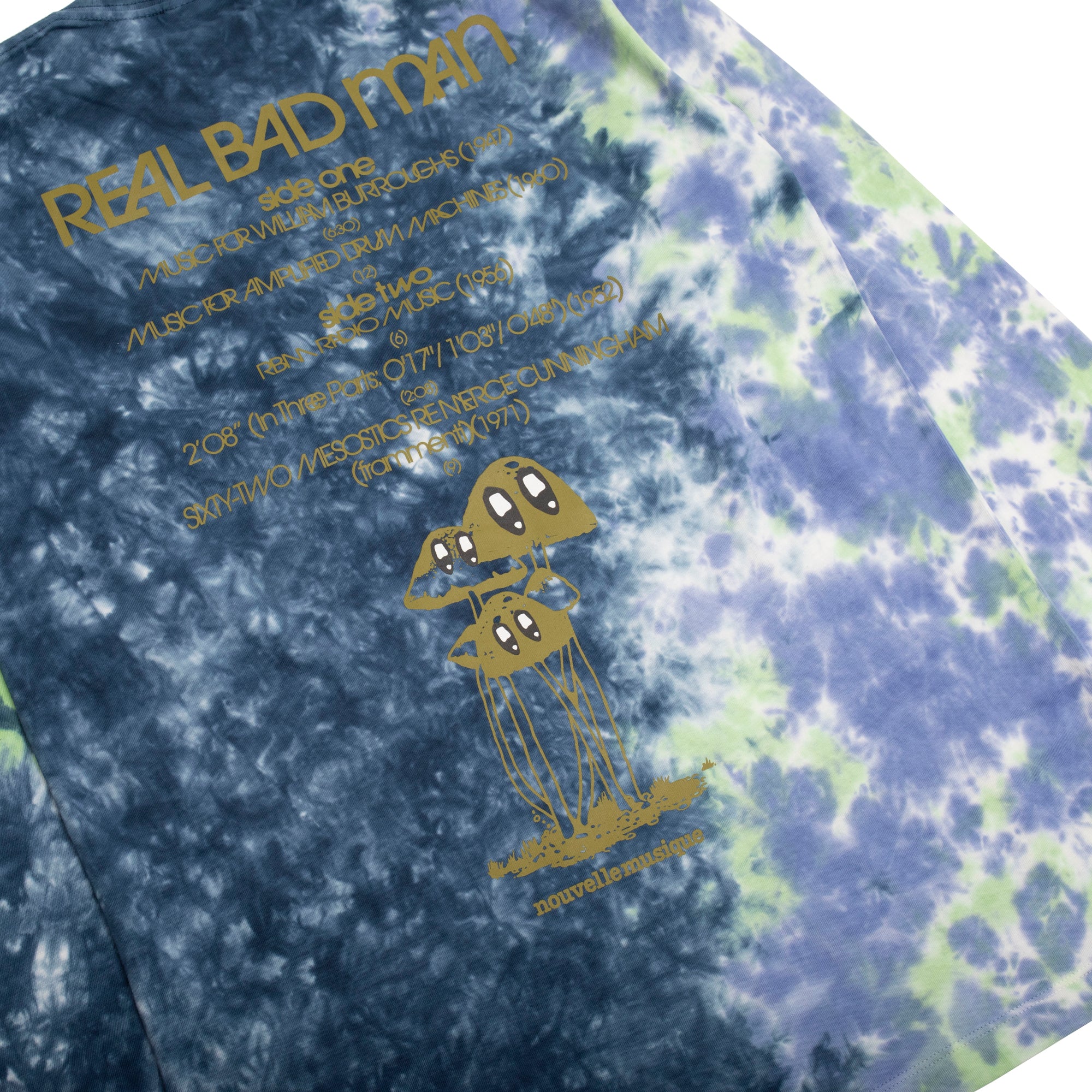 Real Bad Man Mens Nouvelle Musique LS Tee - Image 4