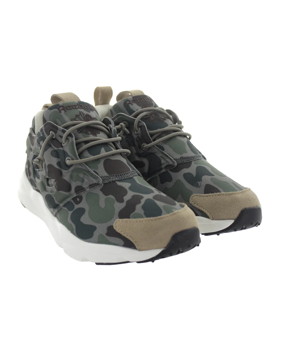 Reebok Furylite Camo - Cement/Silvery Green/Dark Sage - Image 2