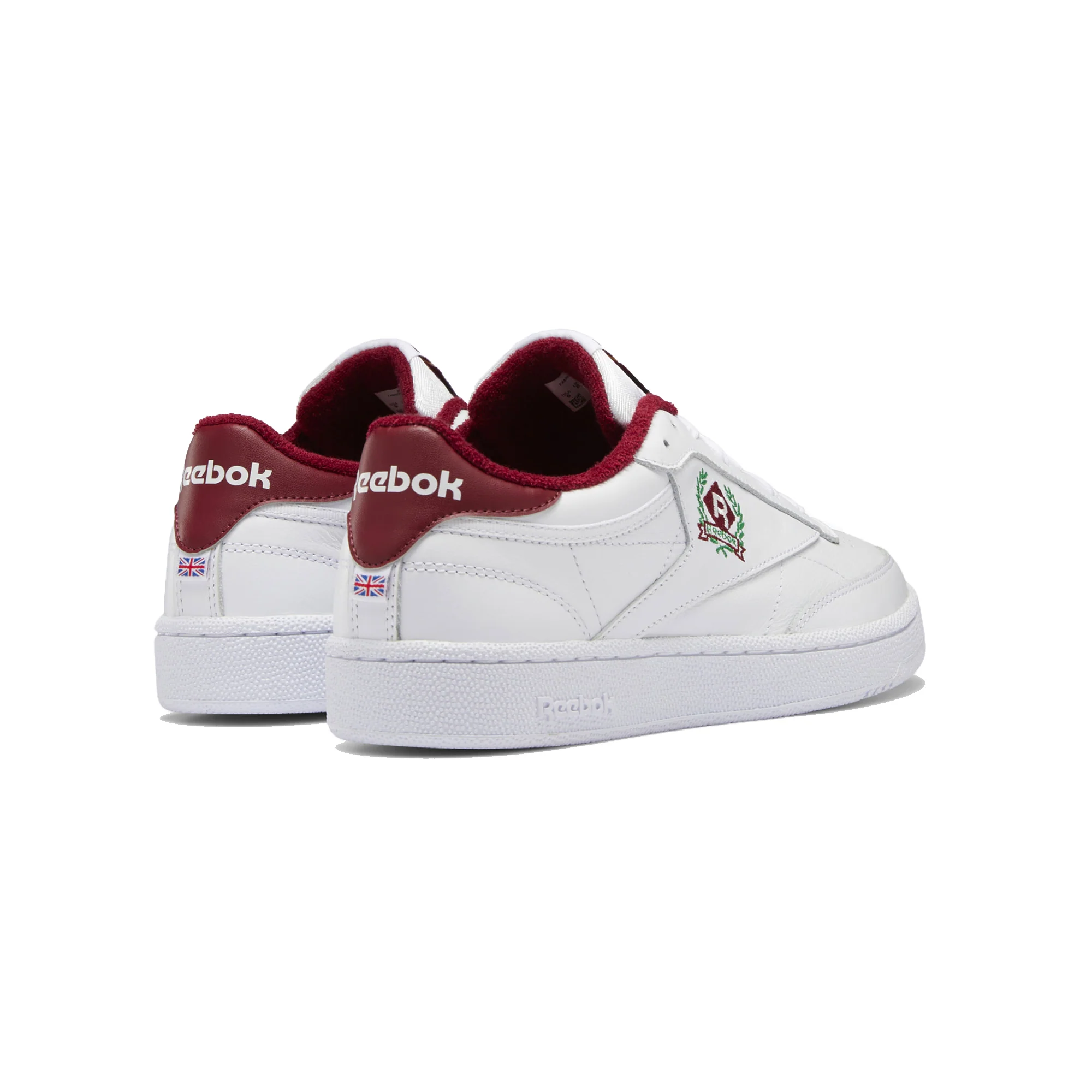 Reebok Mens Club C 85 Shoes 'White' - Image 3